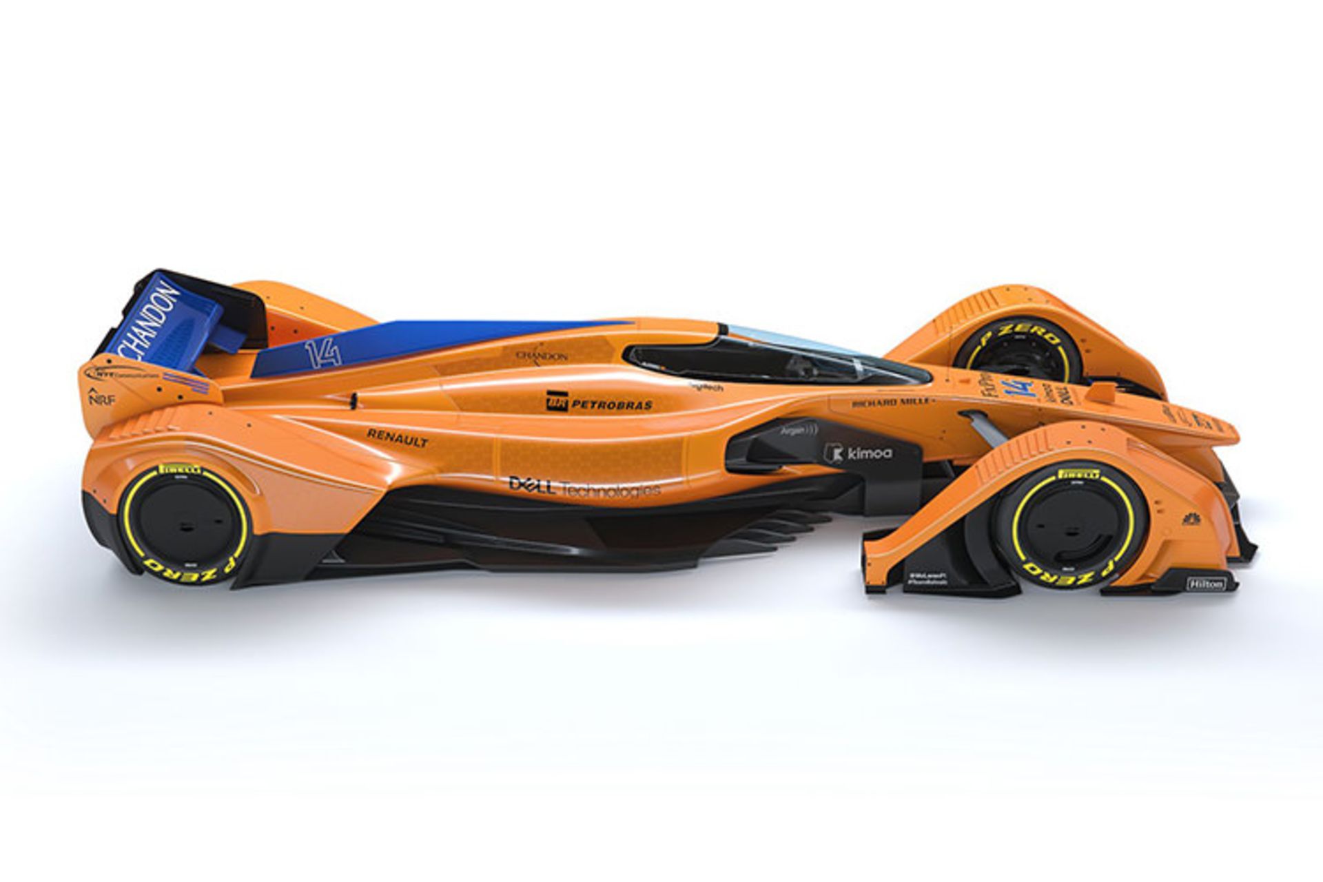 McLAREN X2 concept car / خودروی مفهومی الکتریکی مک‌لارن X2