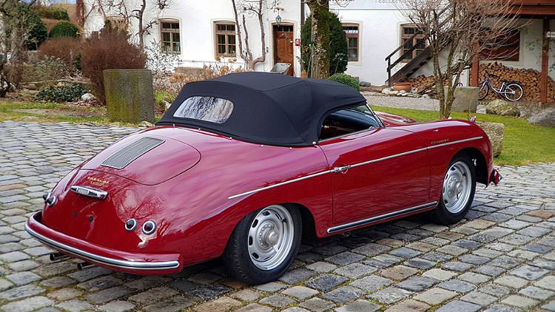 1956 Porsche 356 Speedster / خودروی کلاسیک پورشه 356 اسپیداستر