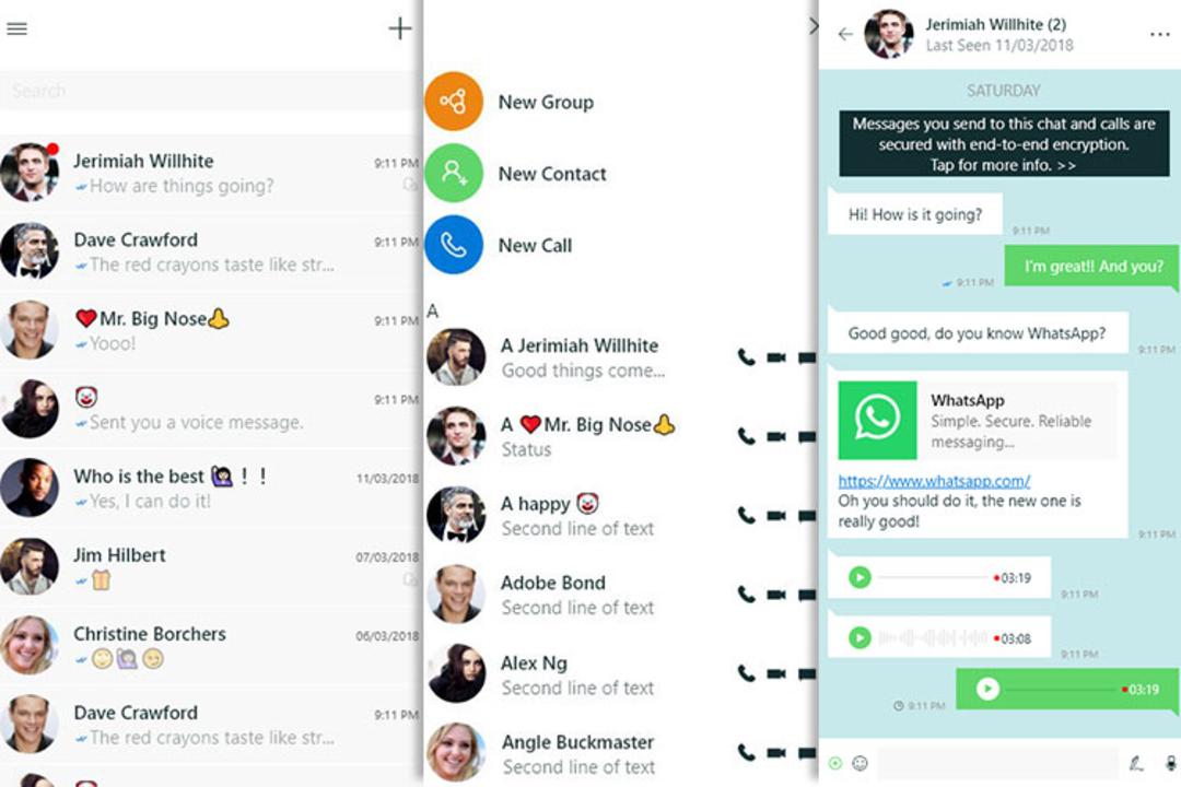 واتساپ یونیورسال / UWP Whatsapp