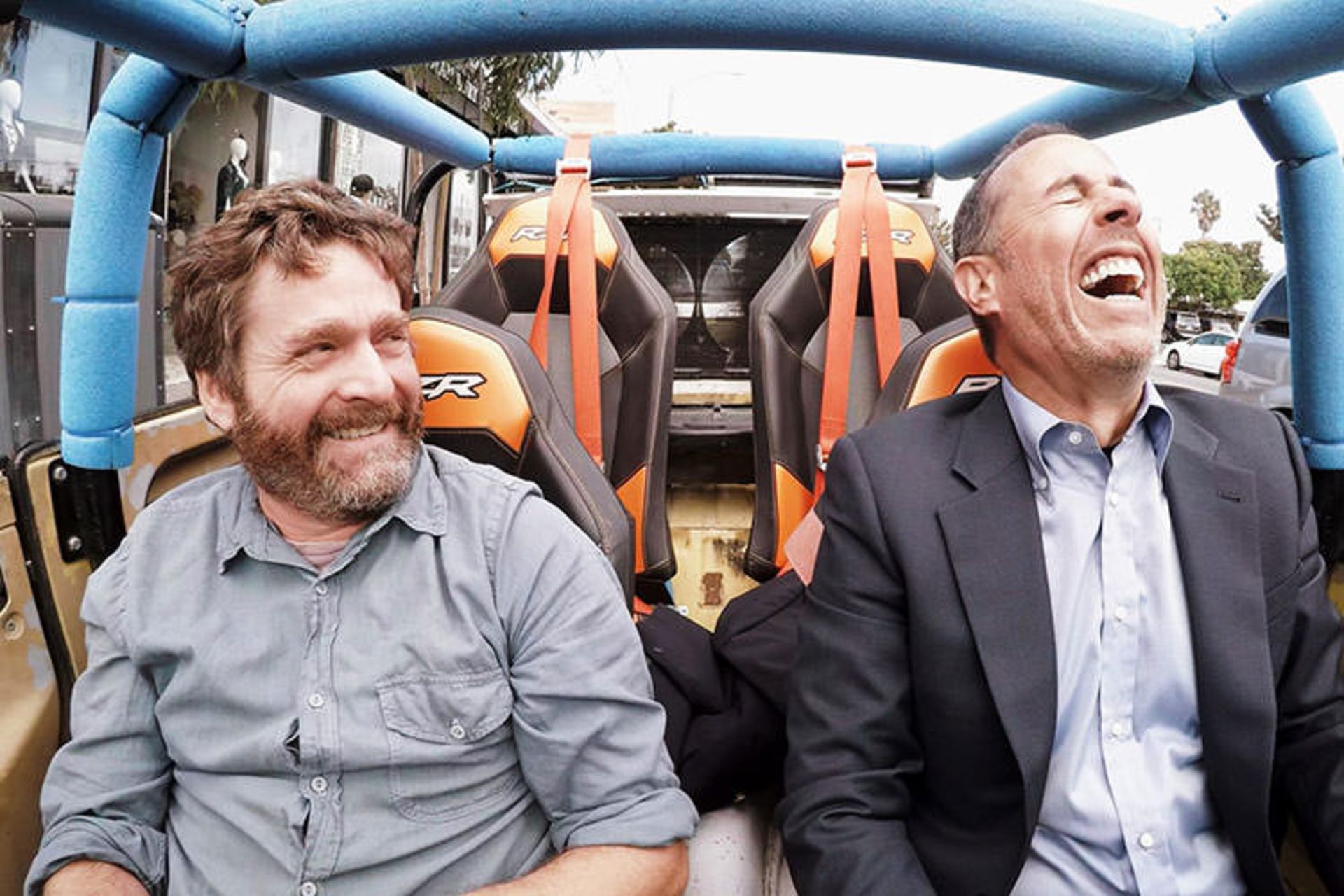 Comedians in cars Getting coffee
