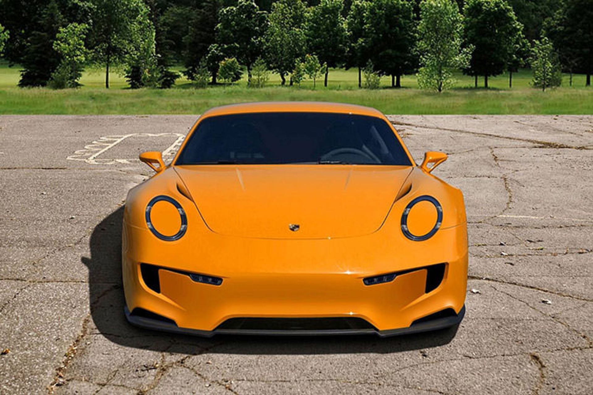 Porsche 911 Mission E / خودروی مفهومی پورشه 911 میشن E