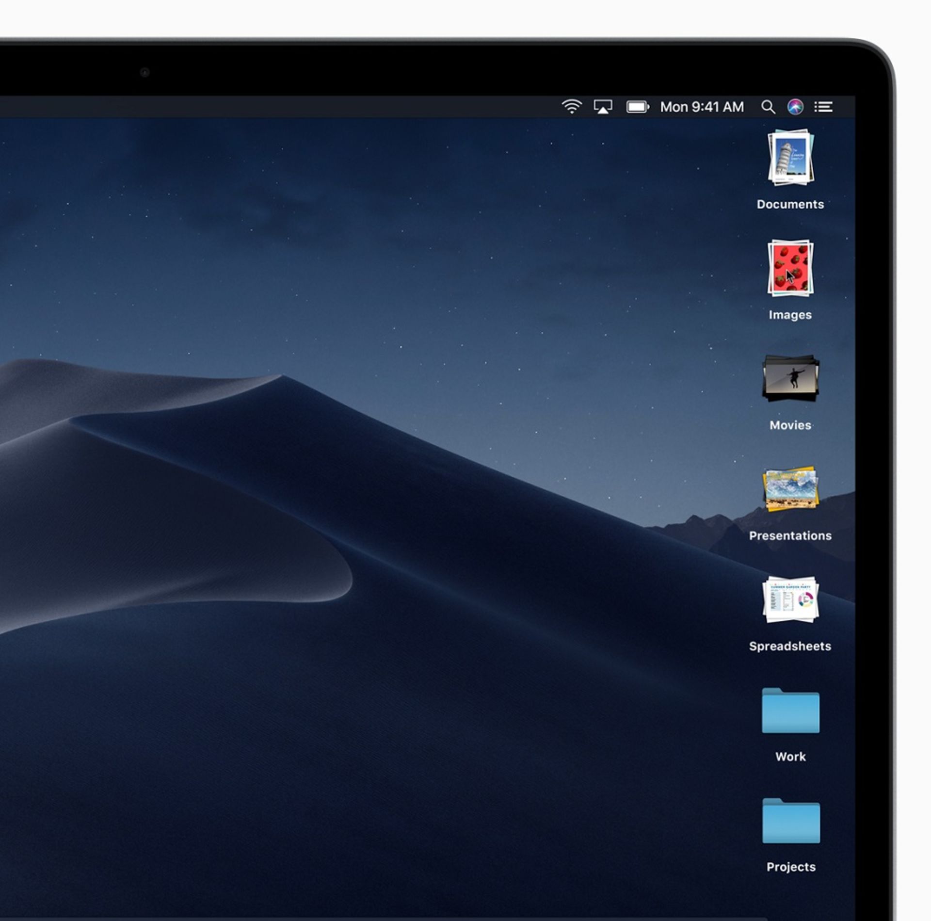 Stacks macOS Mojave