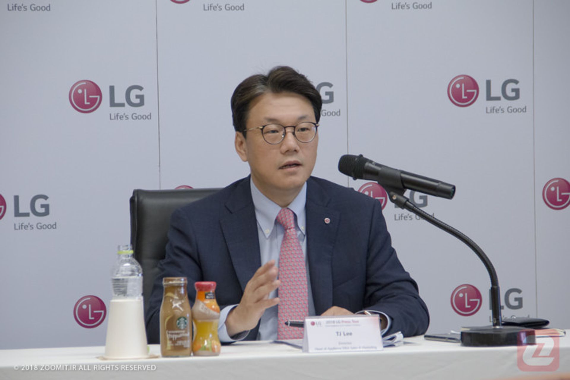 lg press tour