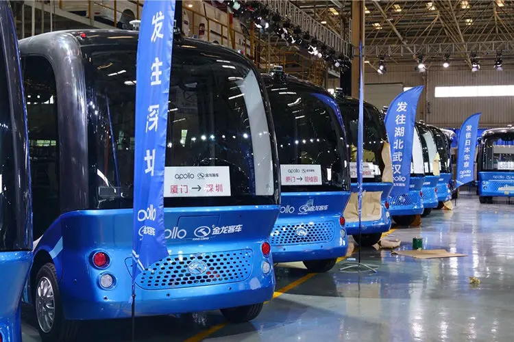 Baidu Apolong / مینی‌بوس خودران بایدو آپولانگ