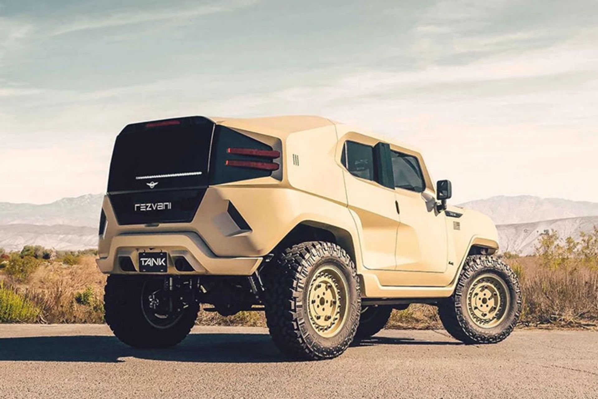 Rezvani Tank Military Edition / تانک رضوانی