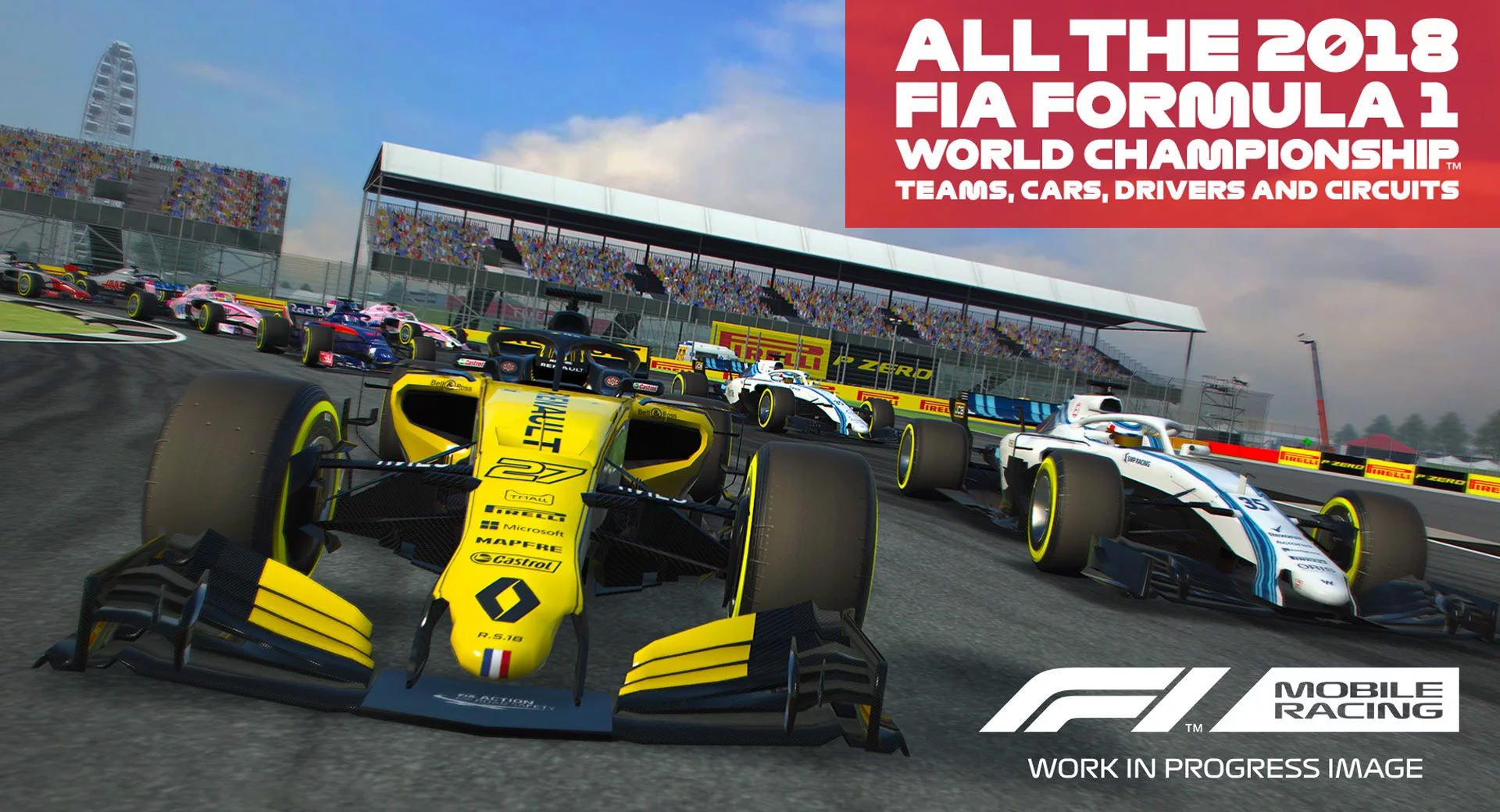 F1 Mobile Racing Game / نسخه موبایل بازی فرمول یک
