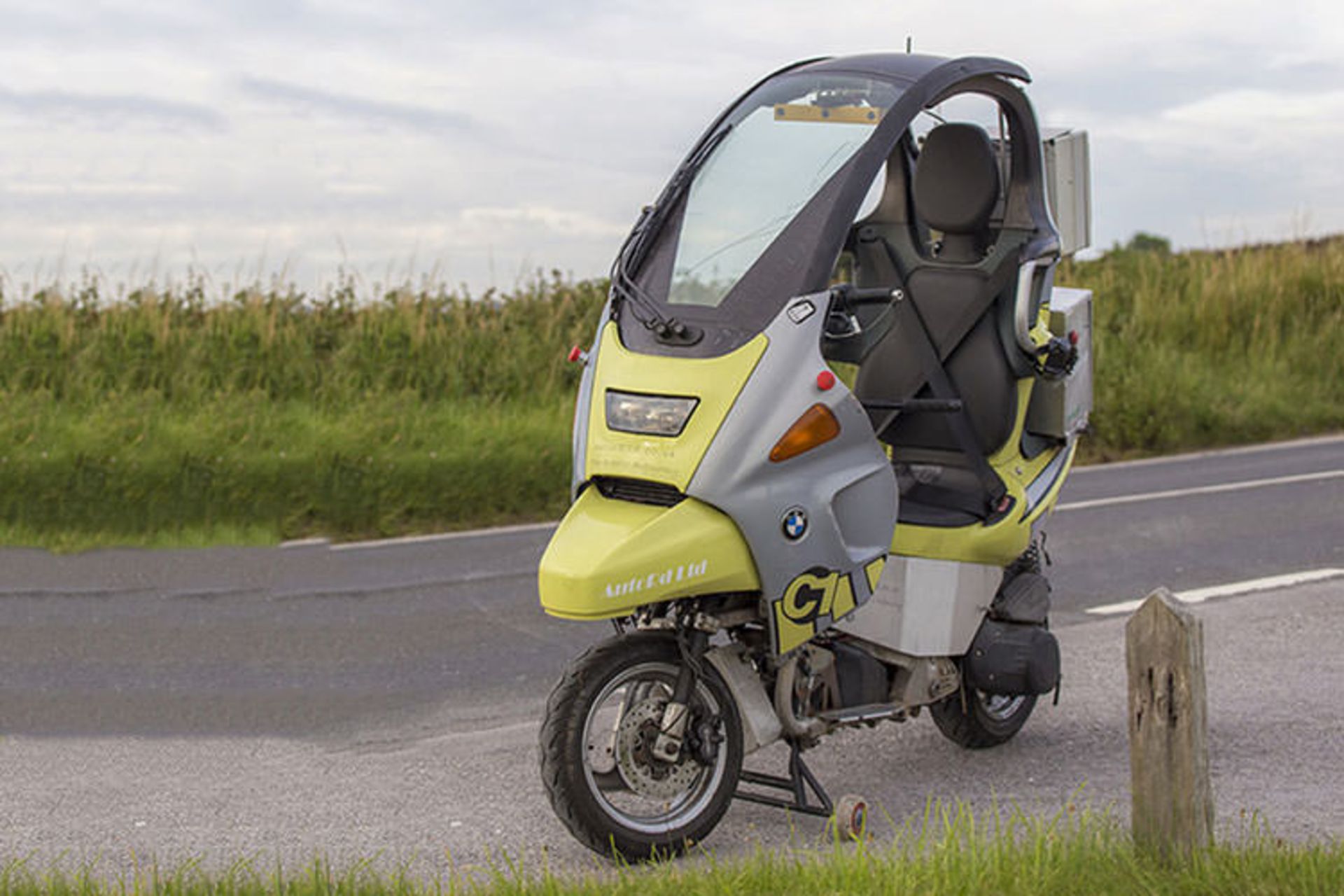 BMW C1 Autonomous Motorbike / موتورسیکلت خودران بی‌ام‌و C1