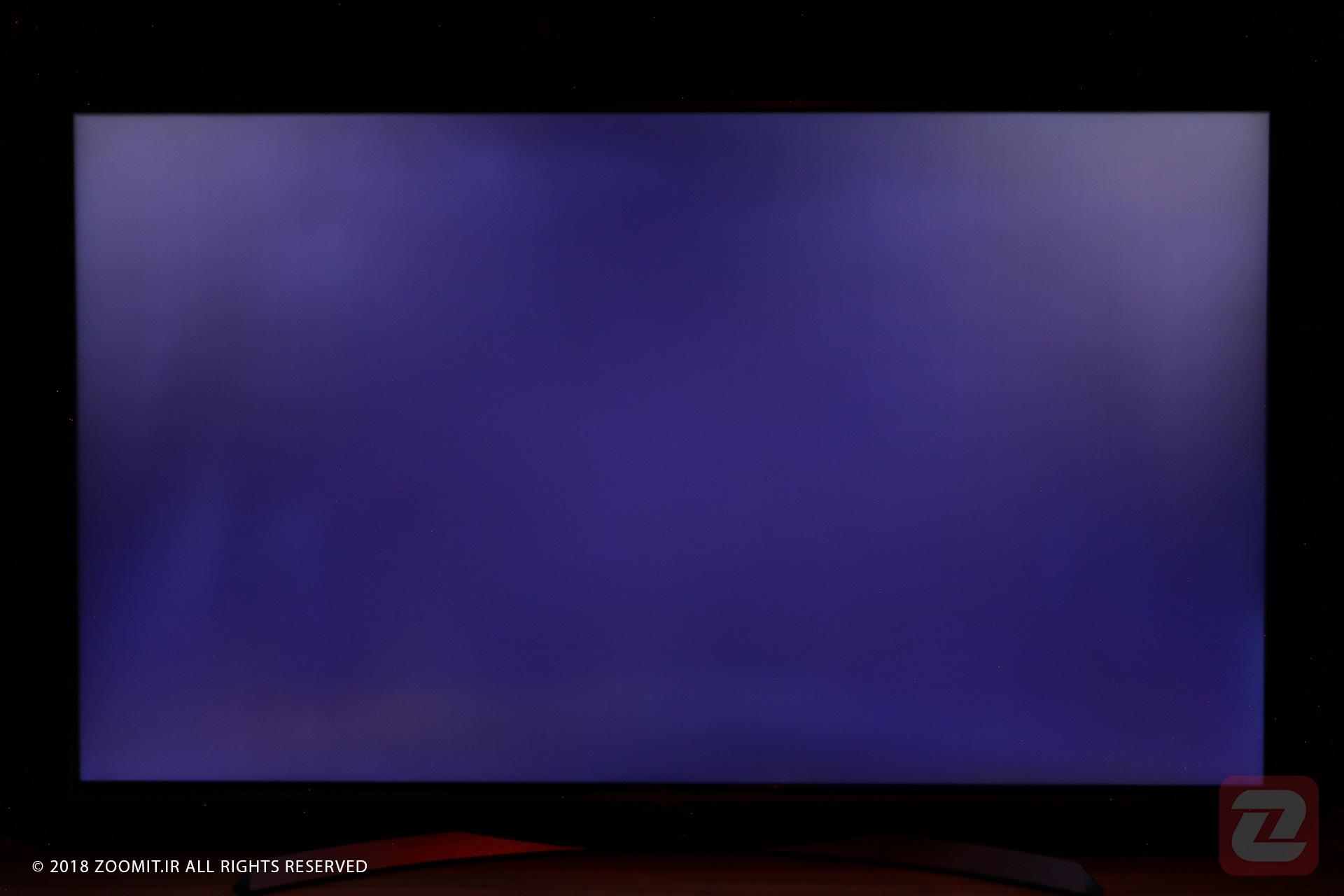 توزیع نور در پنل LCD