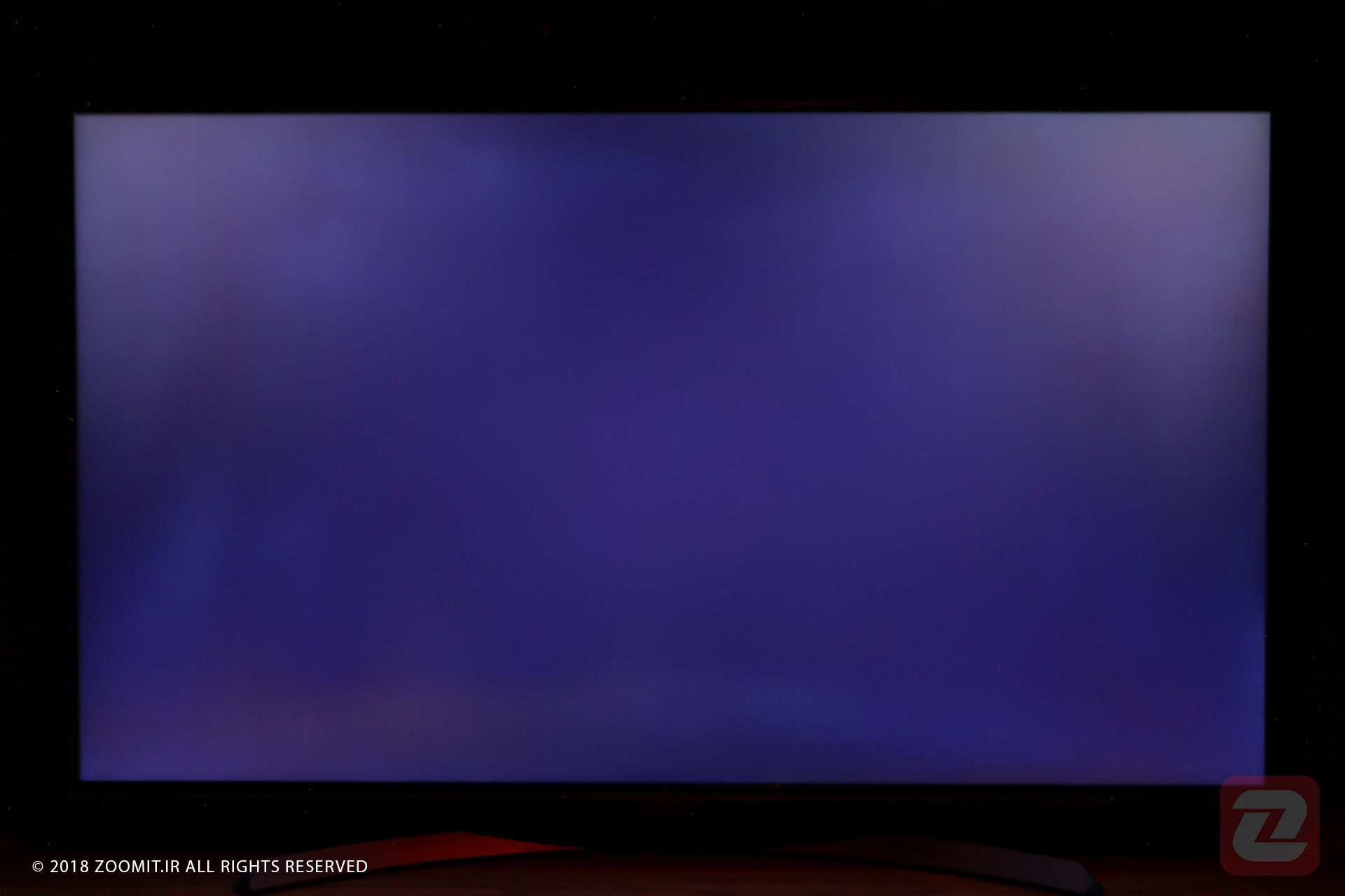 توزیع نور در پنل LCD