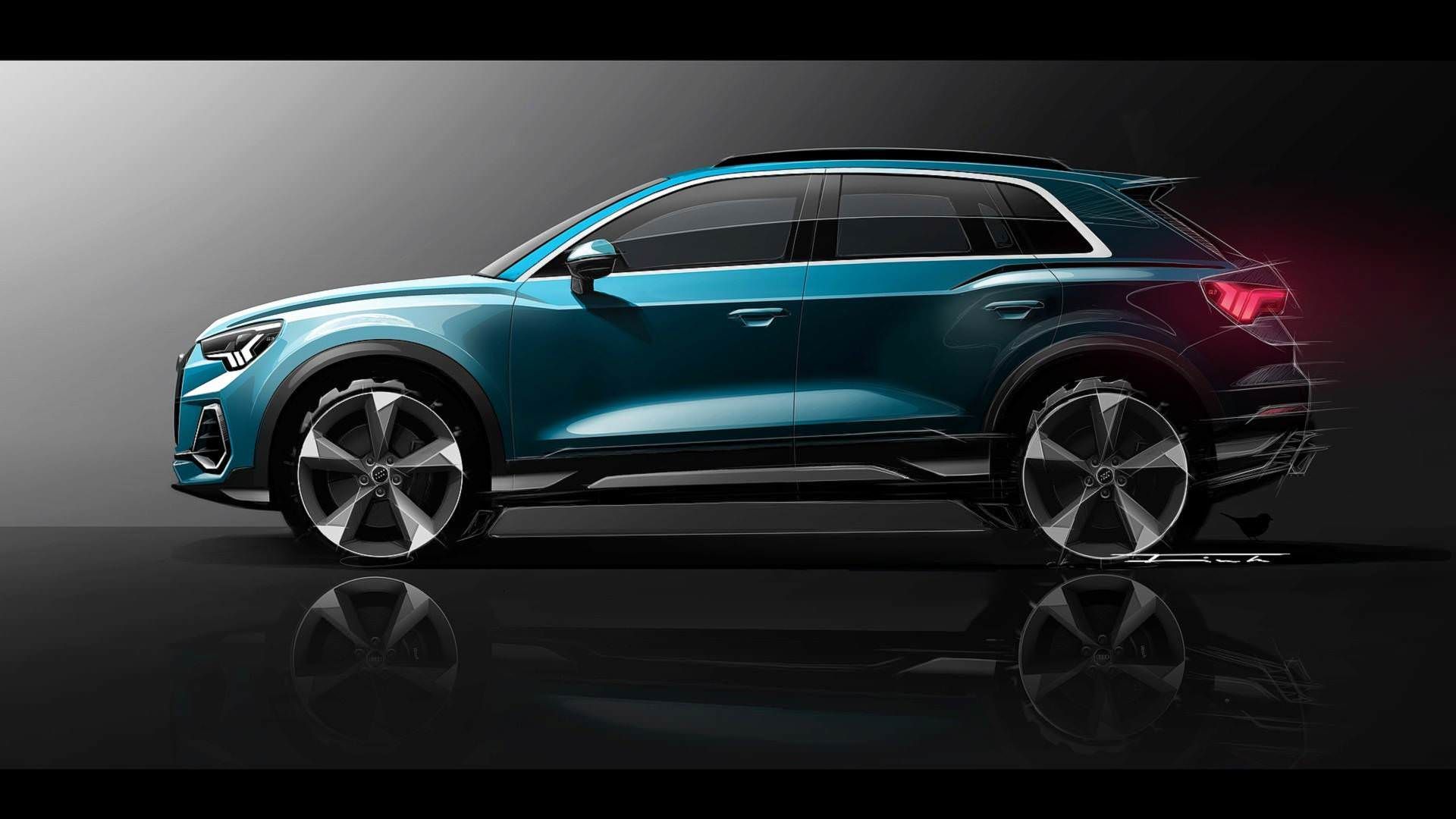 2019 Audi Q3 crossover / کراس‌اور آئودی Q3 مدل 2019