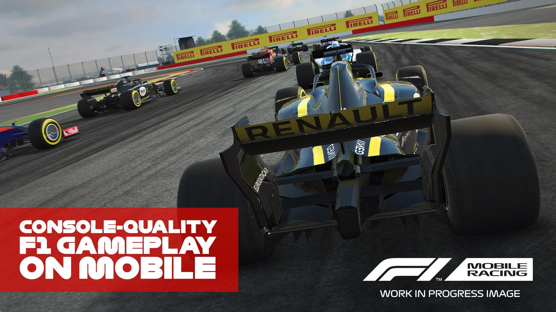 F1 Mobile Racing Game / نسخه موبایل بازی فرمول یک