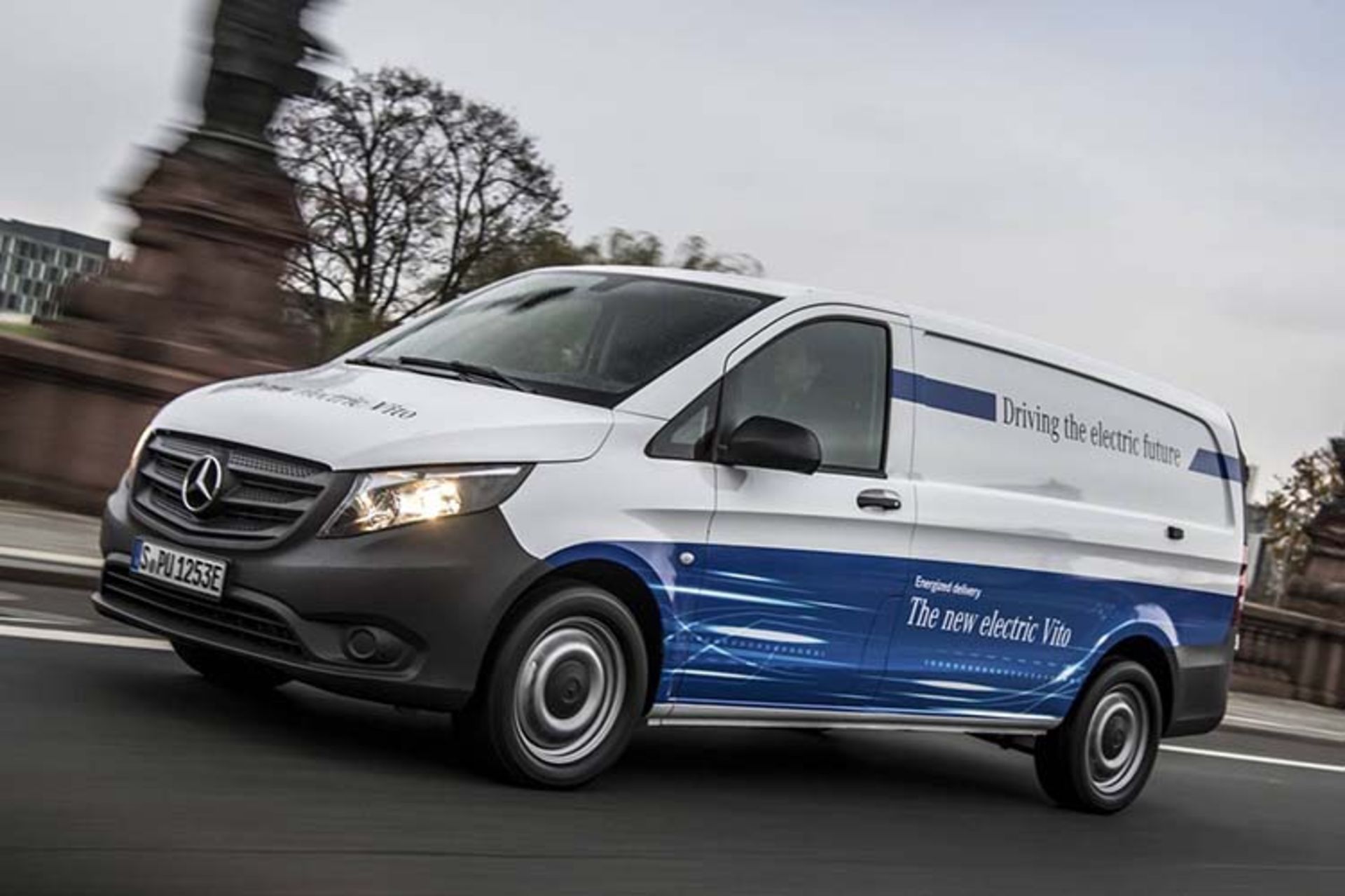 Mercedes-Benz electric van / ون الکتریکی مرسدس بنز