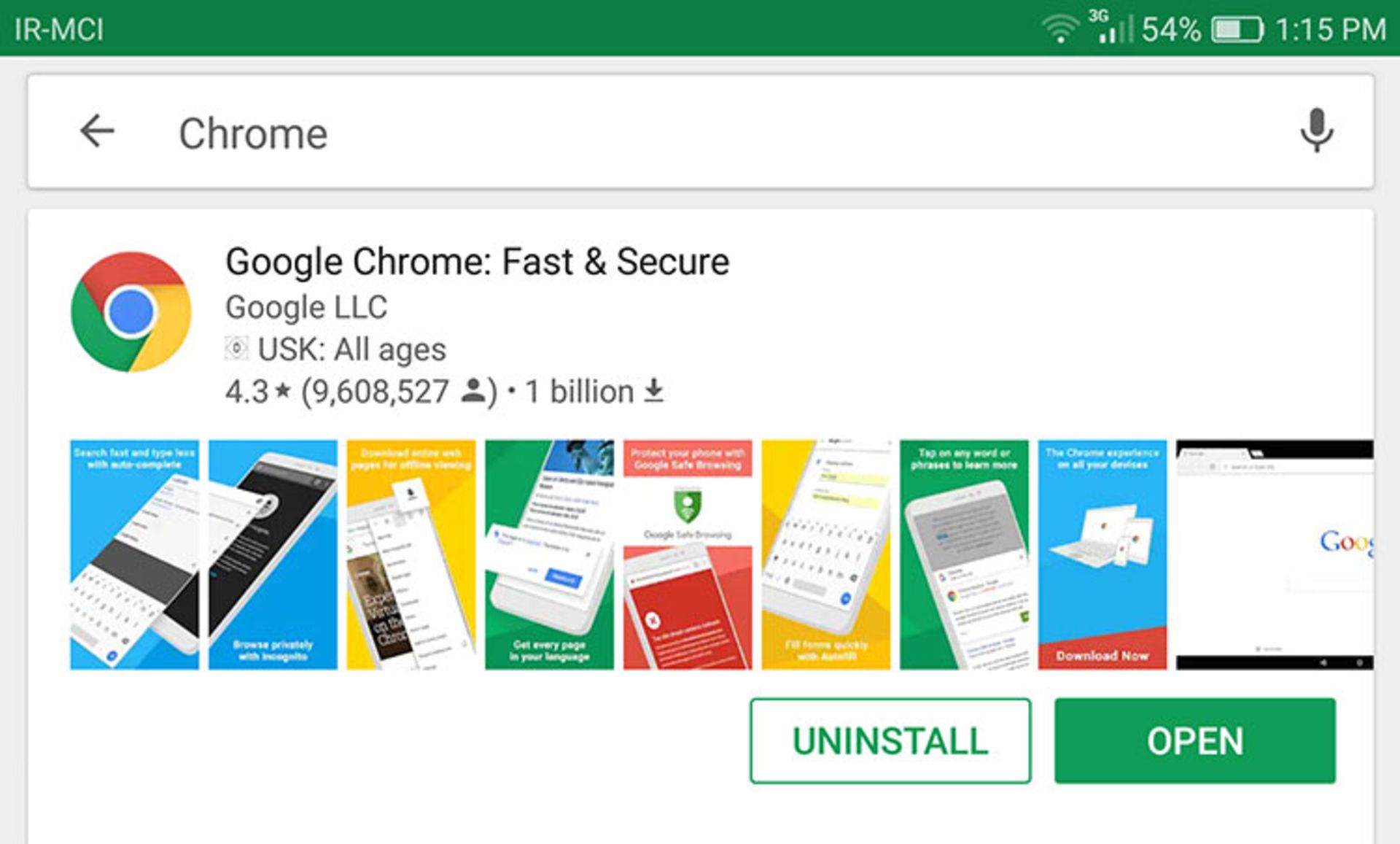 Google Play Store & Chrome