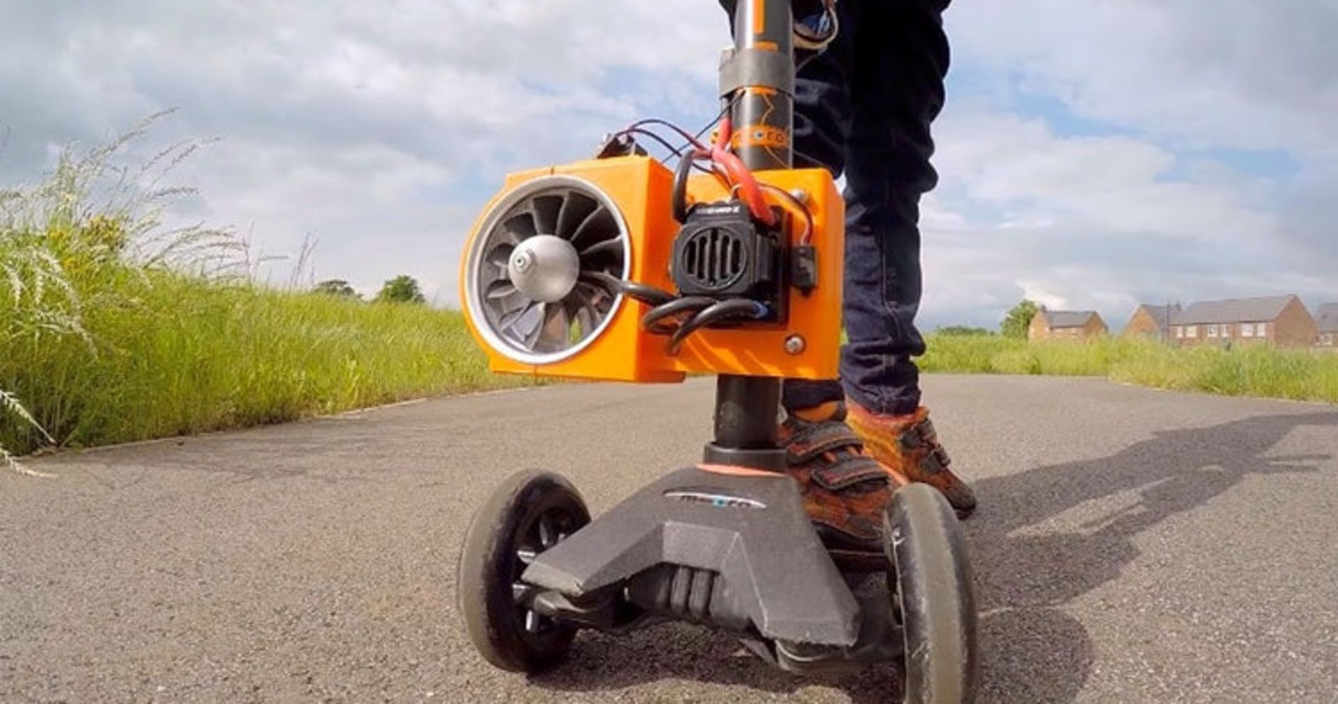 Colin Furze Jet scooter / اسکوتر برقی کالین فورز