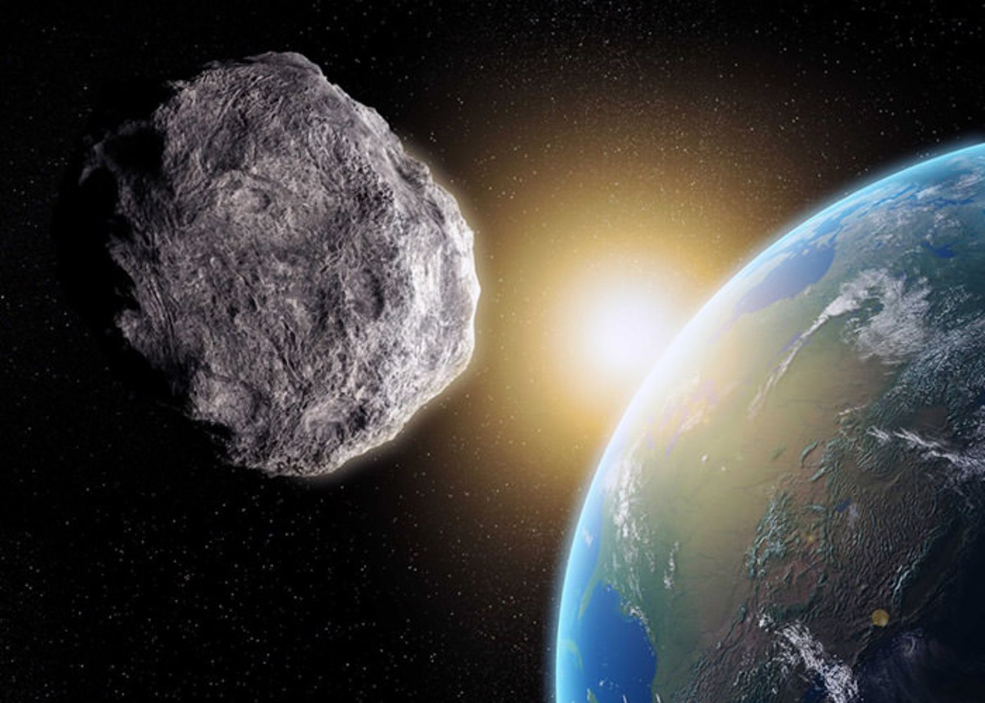 بمباران زمین توسط سیارکها