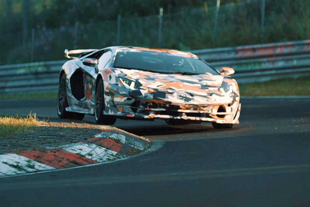 Lamborghini Aventador SVJ / سوپراسپرت لامبورگینی اونتادور SVJ 