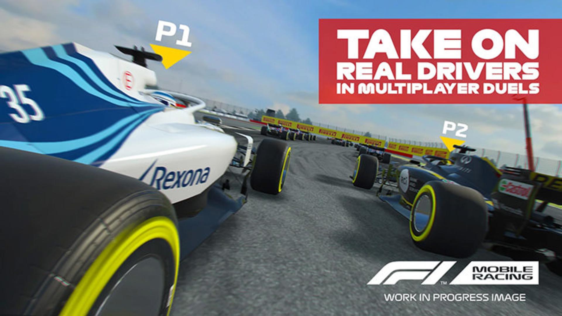 F1 Mobile Racing Game / نسخه موبایل بازی فرمول یک