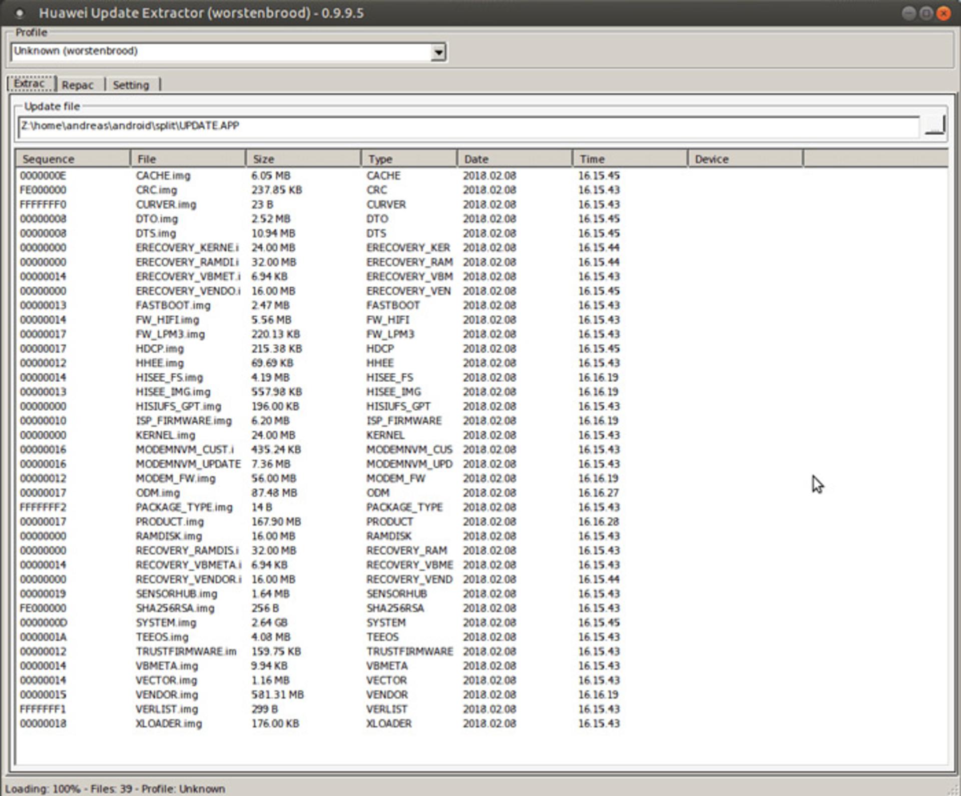 huawei update extractor