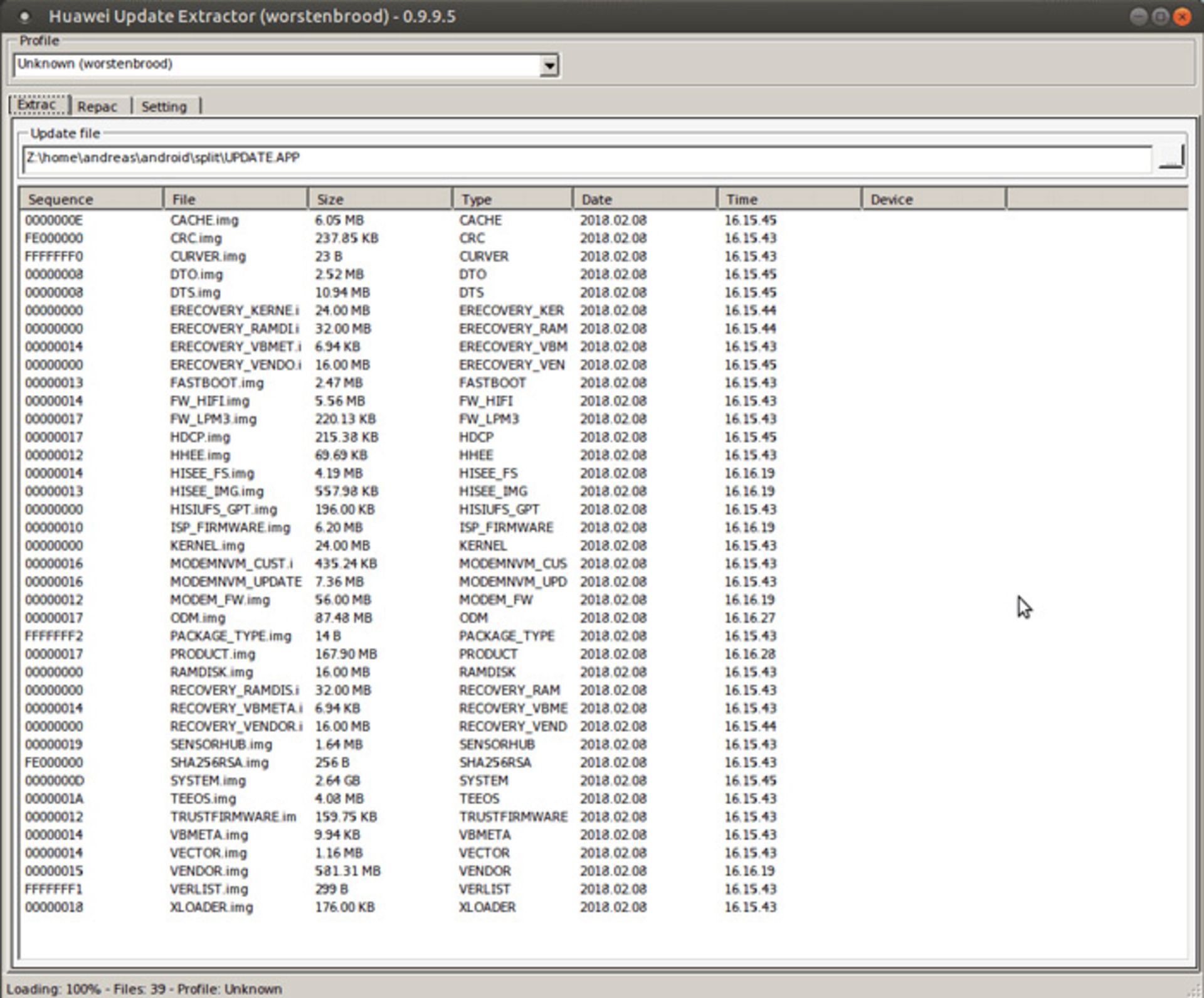 huawei update extractor