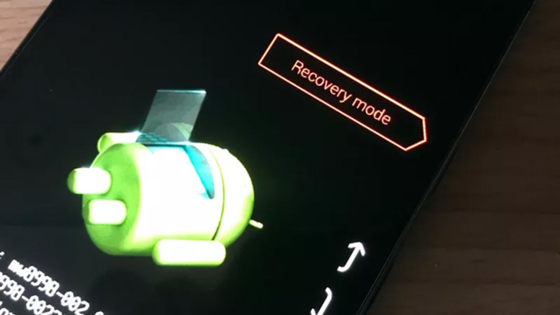 حالت ریکاوری