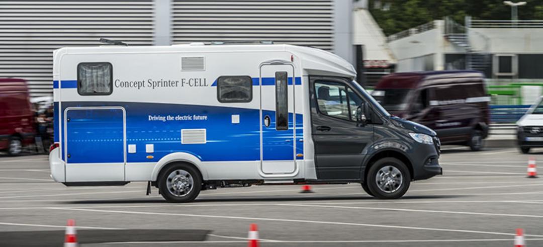Mercedes-Benz electric van / ون الکتریکی مرسدس بنز
