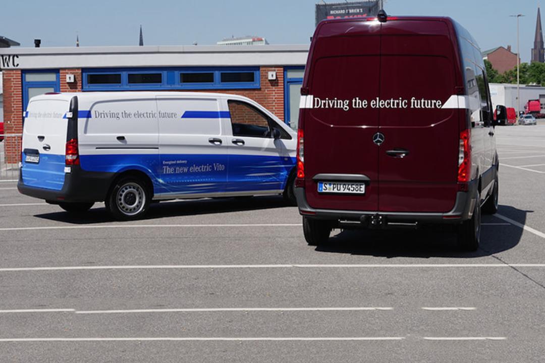 Mercedes-Benz electric van / ون الکتریکی مرسدس بنز