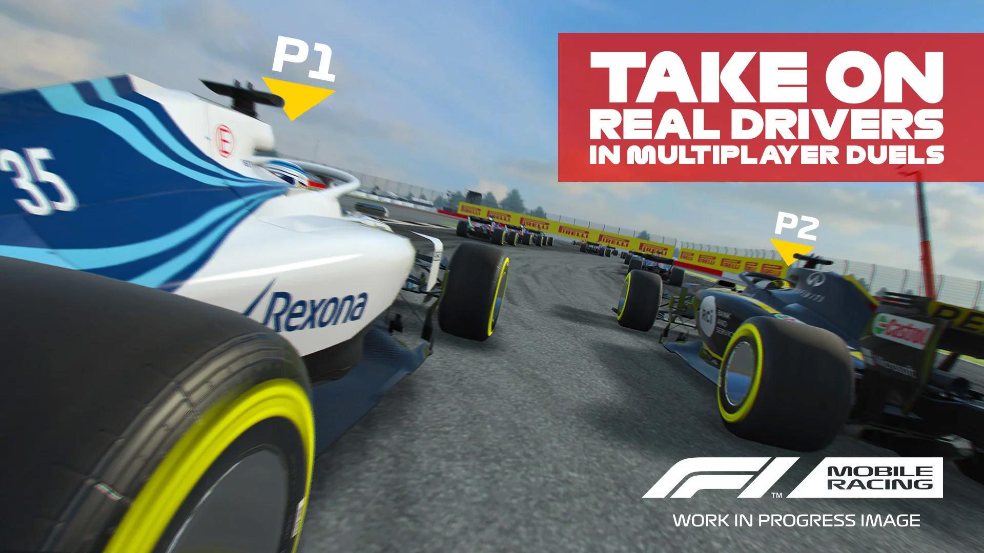 F1 Mobile Racing Game / نسخه موبایل بازی فرمول یک