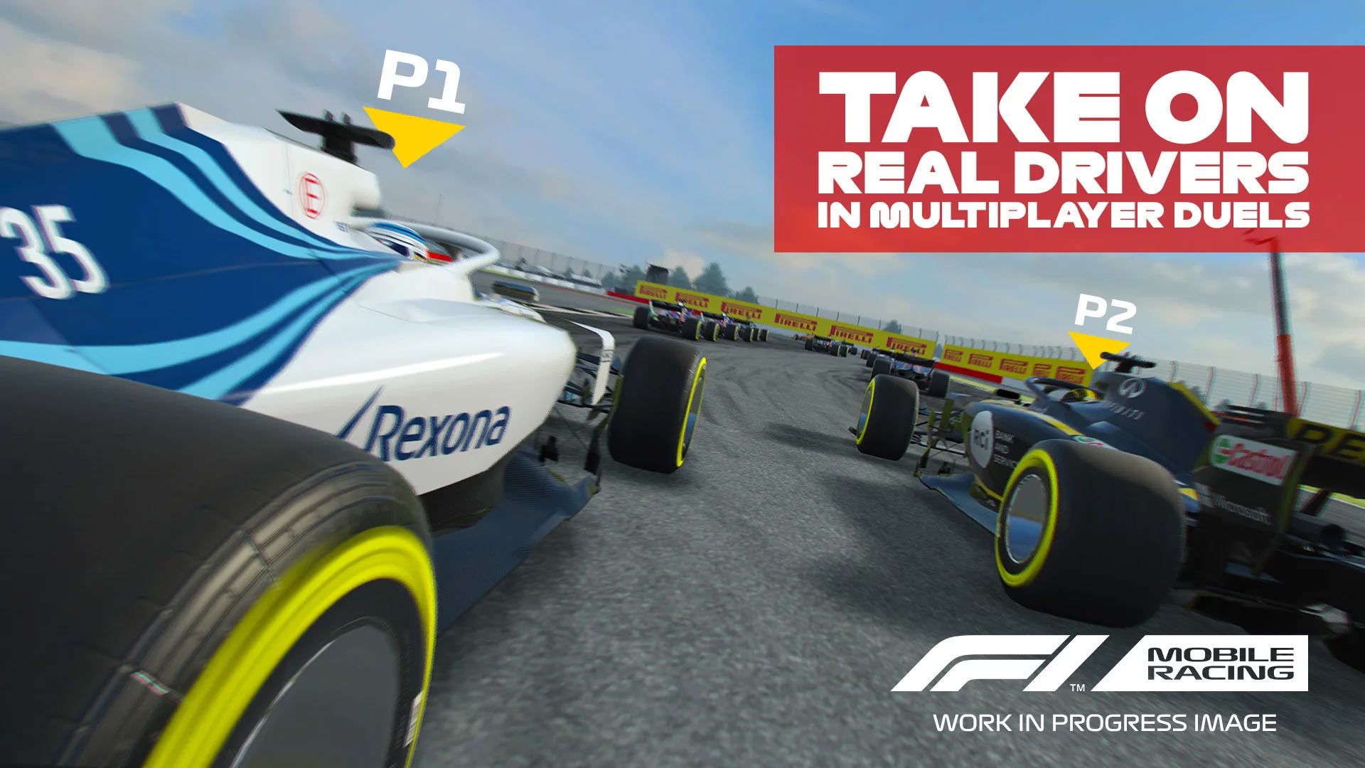 F1 Mobile Racing Game / نسخه موبایل بازی فرمول یک