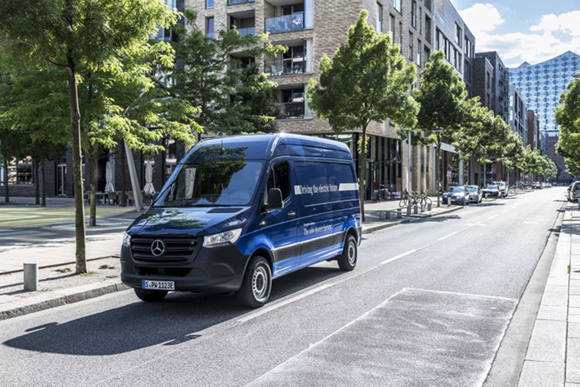 Mercedes-Benz electric van / ون الکتریکی مرسدس بنز