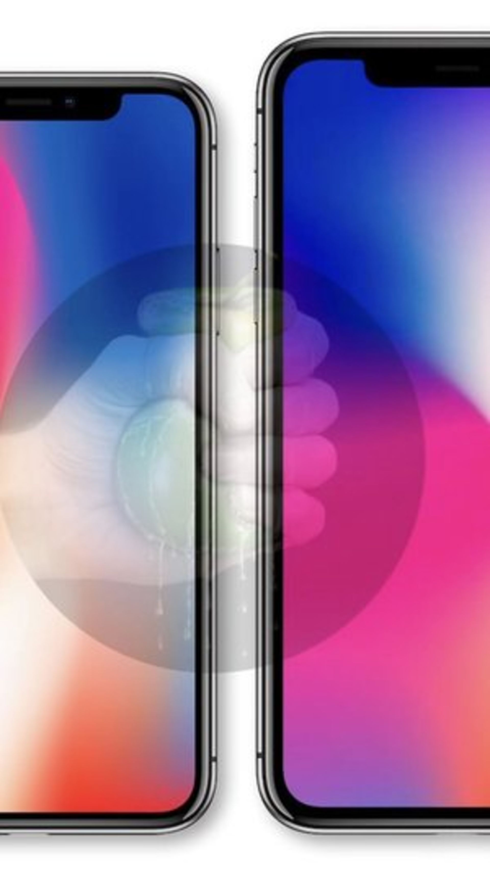 حاشیه صفحه نمایش آیفون