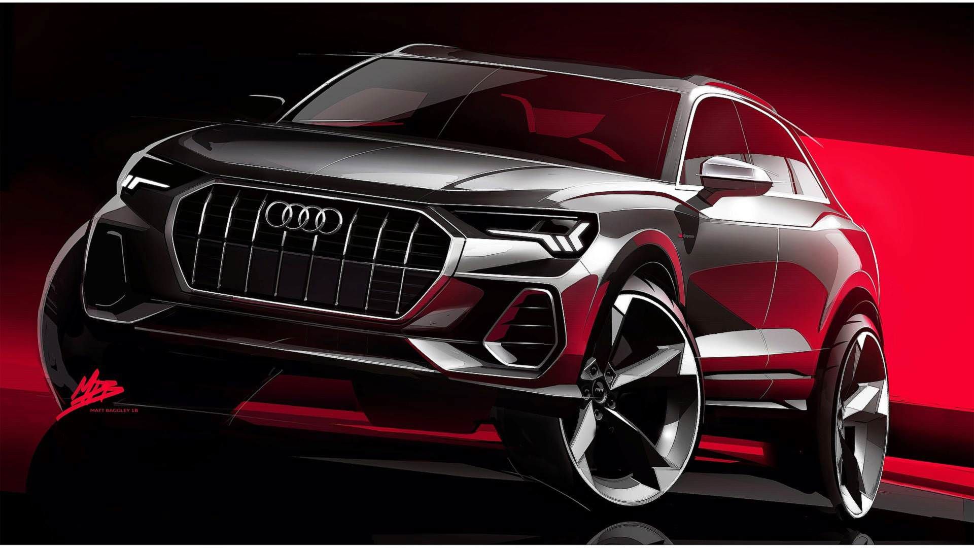 2019 Audi Q3 crossover / کراس‌اور آئودی Q3 مدل 2019