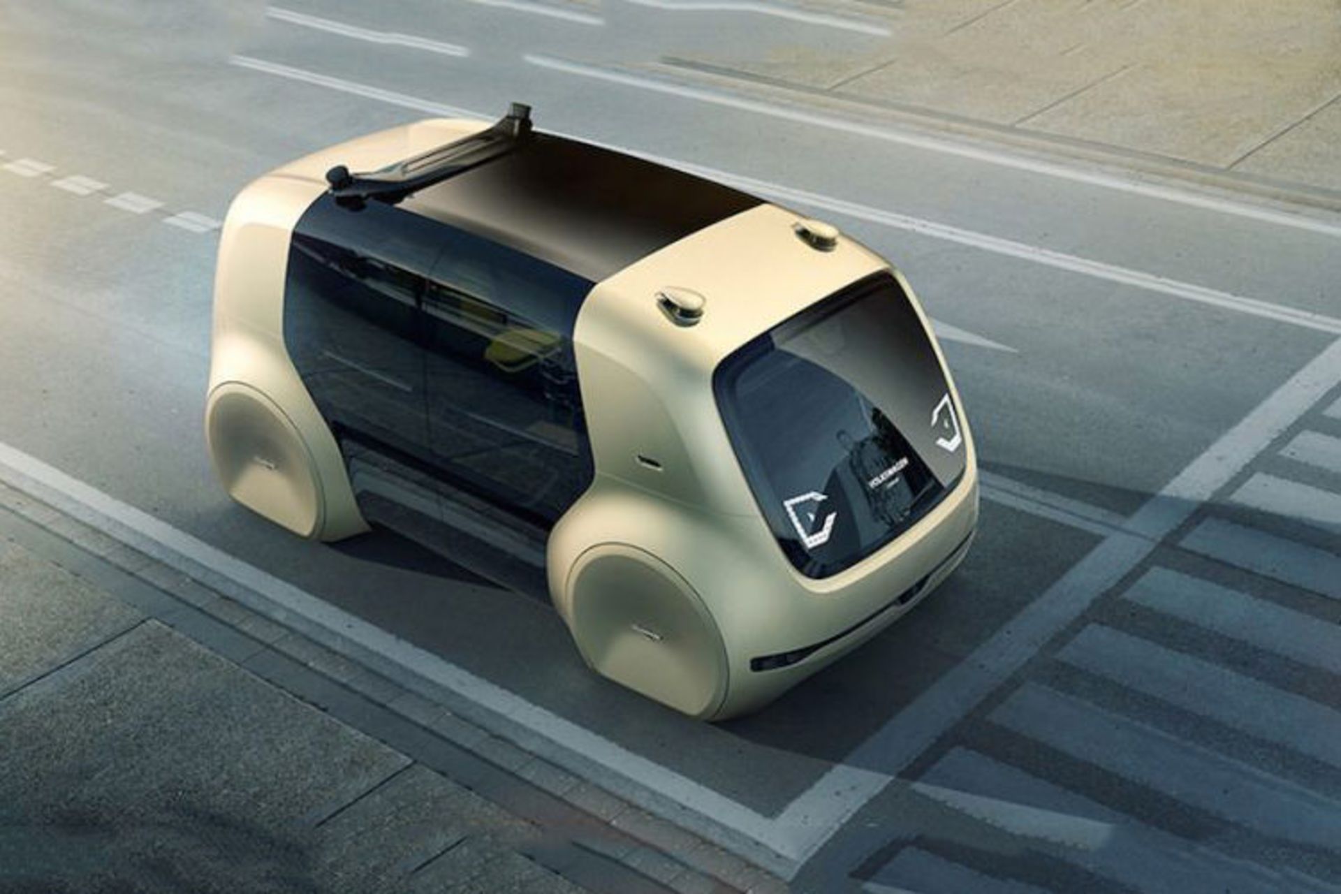 Volkswagen autonomous electric car / فولکس‌واگن خودروی الکتریکی خودران