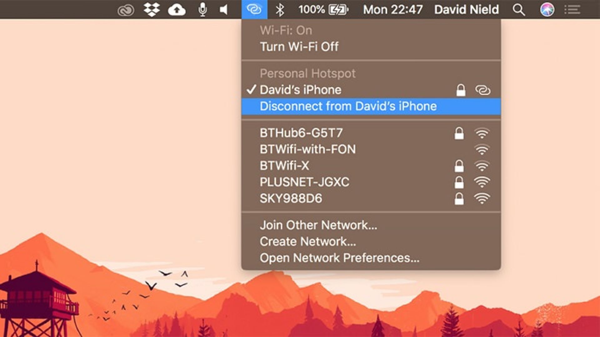 Tether your iPhone
