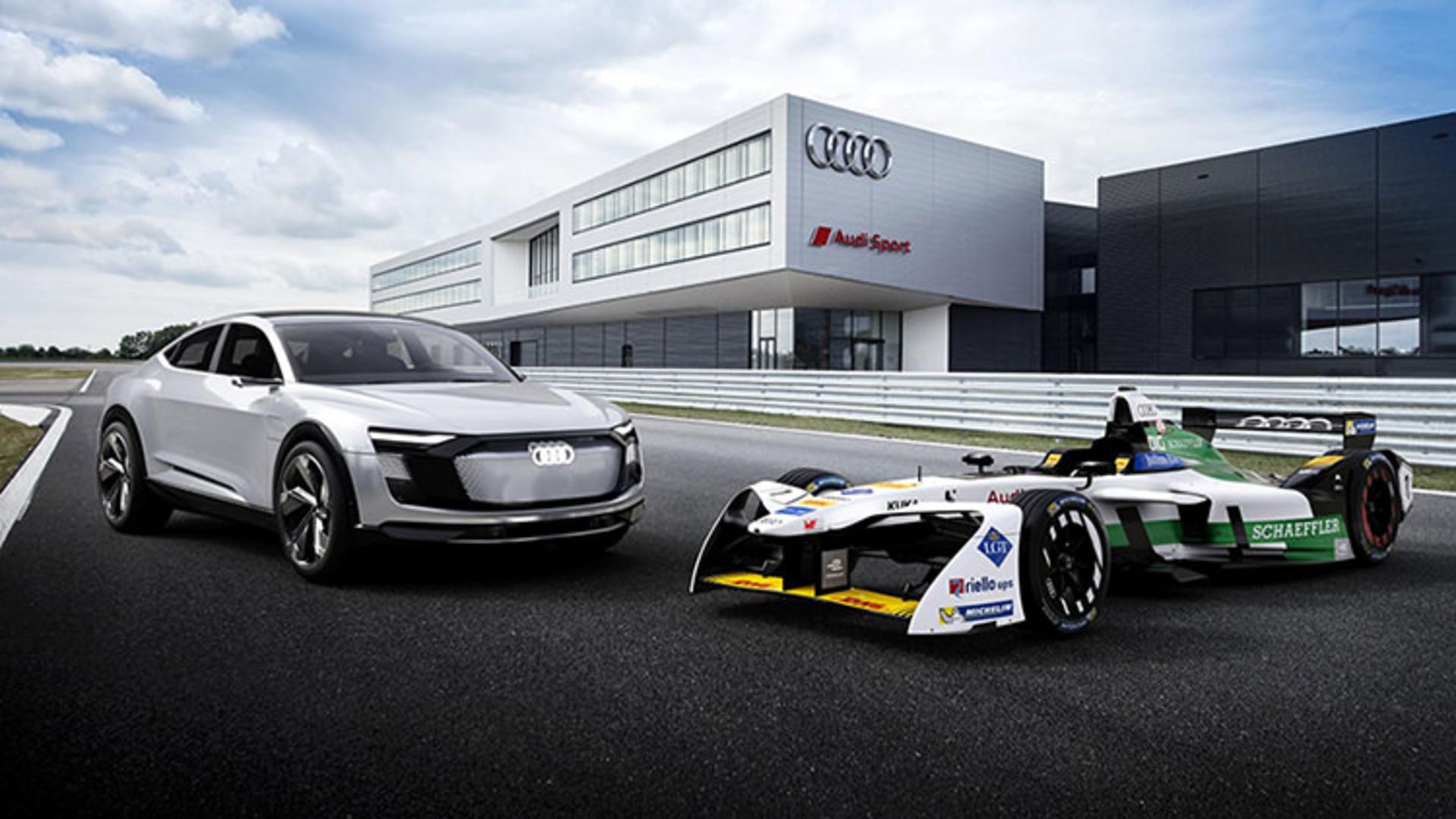 Audi Electric Race Car / خودروی الکتریکی مسابقه‌ای آئودی