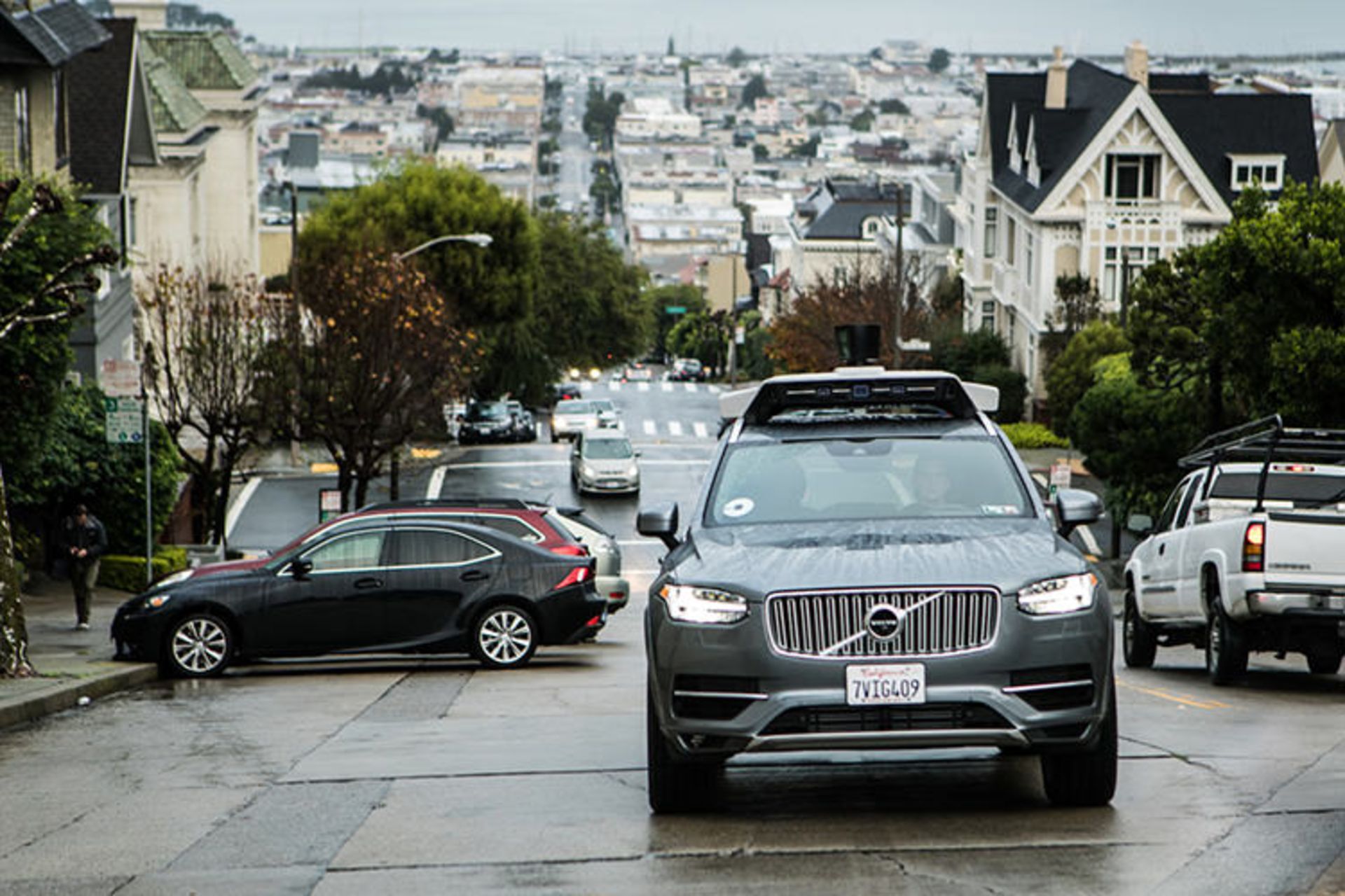 Toyota Uber autonomous car / تویوتا اوبر خودروی خودران