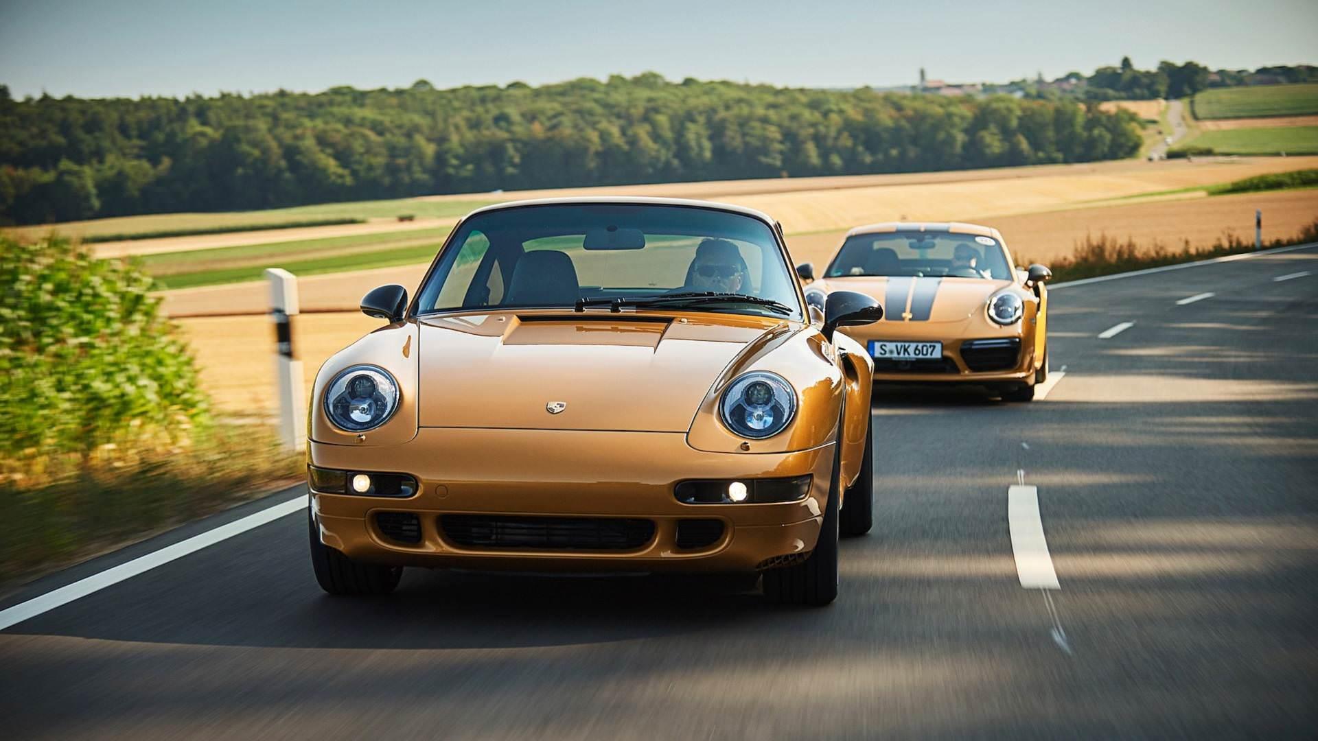 Porsche 911 Gold 993
