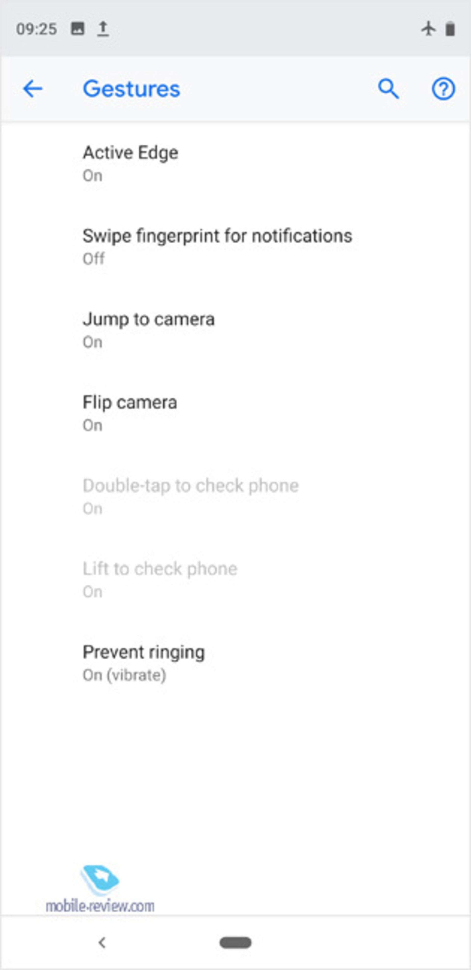 ویژگی‌‌های نرم‌افزاری پیکسل ۳ ایکس‌ال