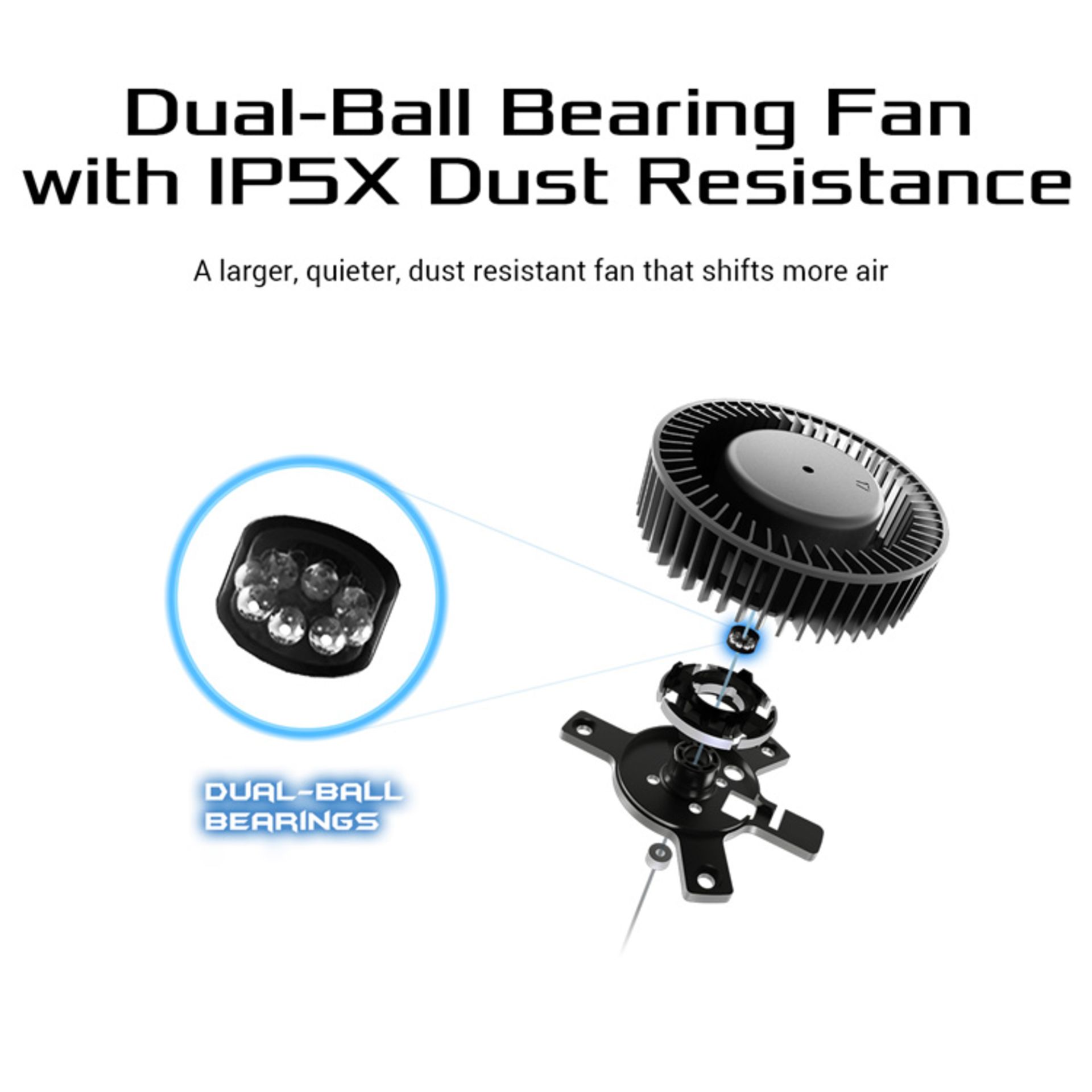 Asus Dual Ball Bearing Fan
