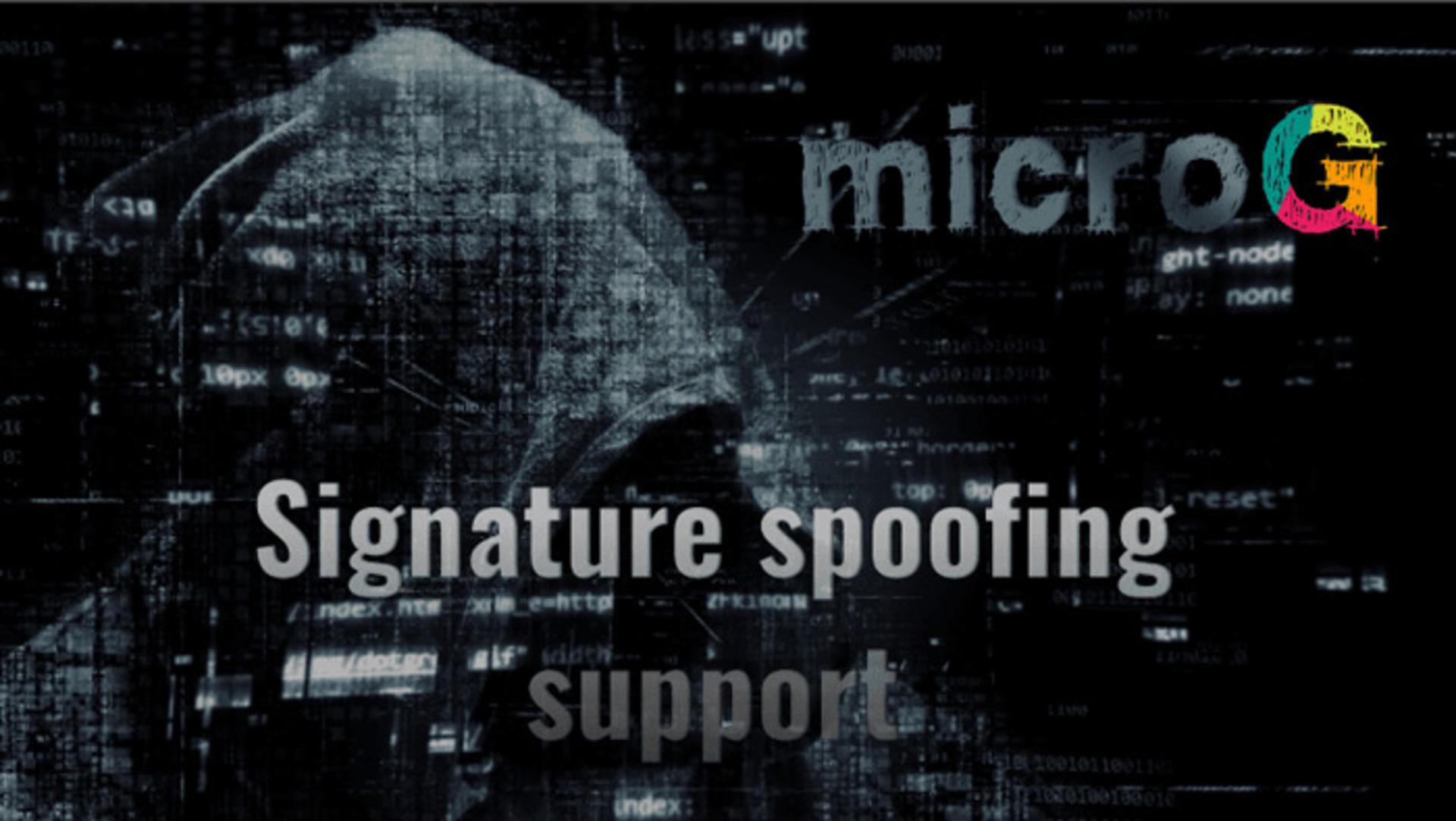 سیگنچر اسپوفینگ / Signature Spoofing