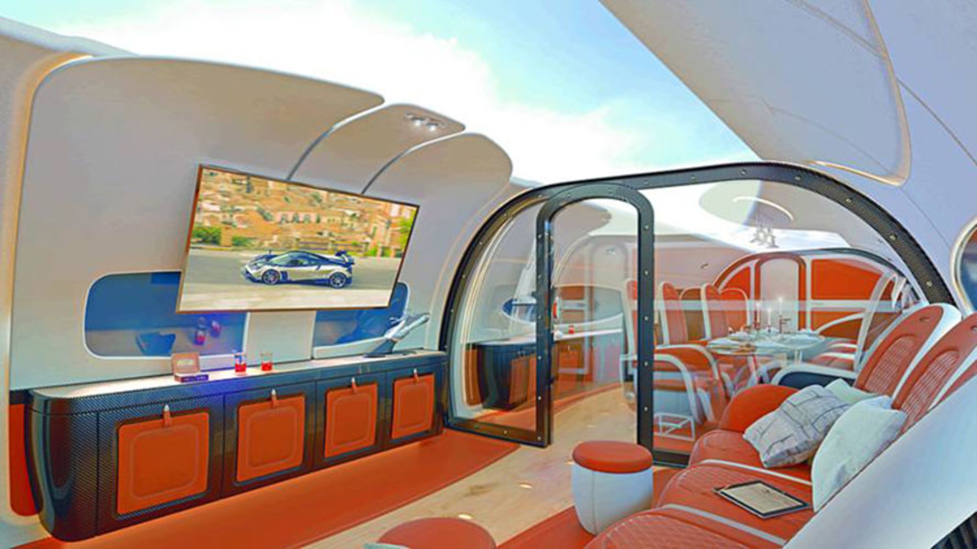 Pagani Airbus Airplane / پاگانی ایرباس هواپیما