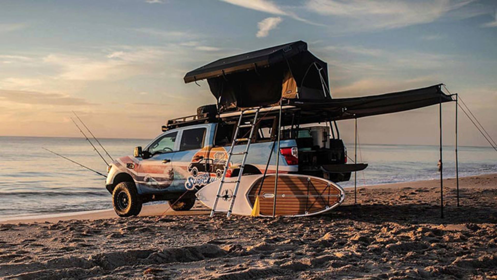 Nissan Titan Surfcamp Concept / ون تفریحی مفهومی نیسان تایتان سورف‌کمپ