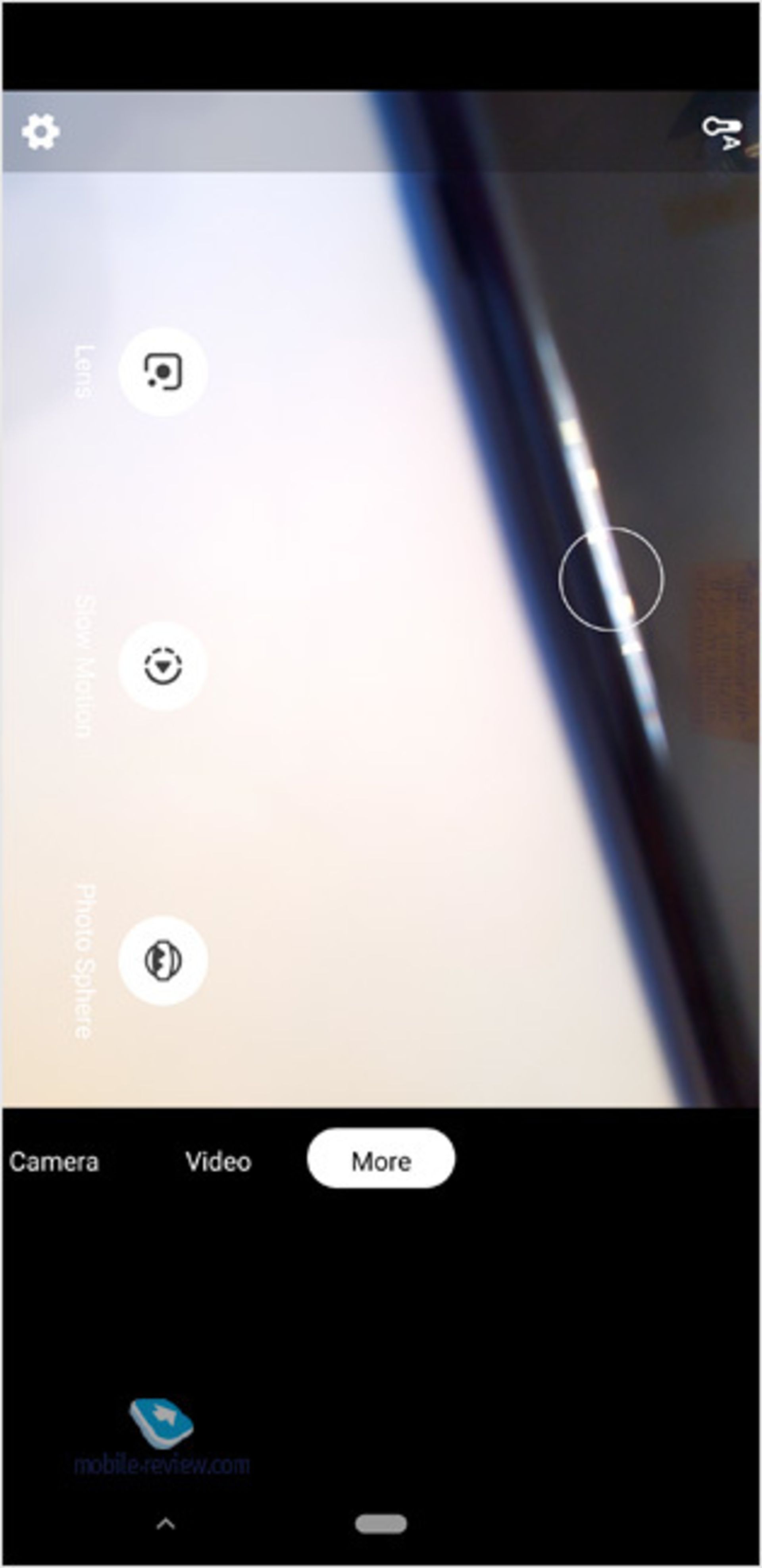 تنظیمات دوربین پیکسل ۳ ایکس‌ال