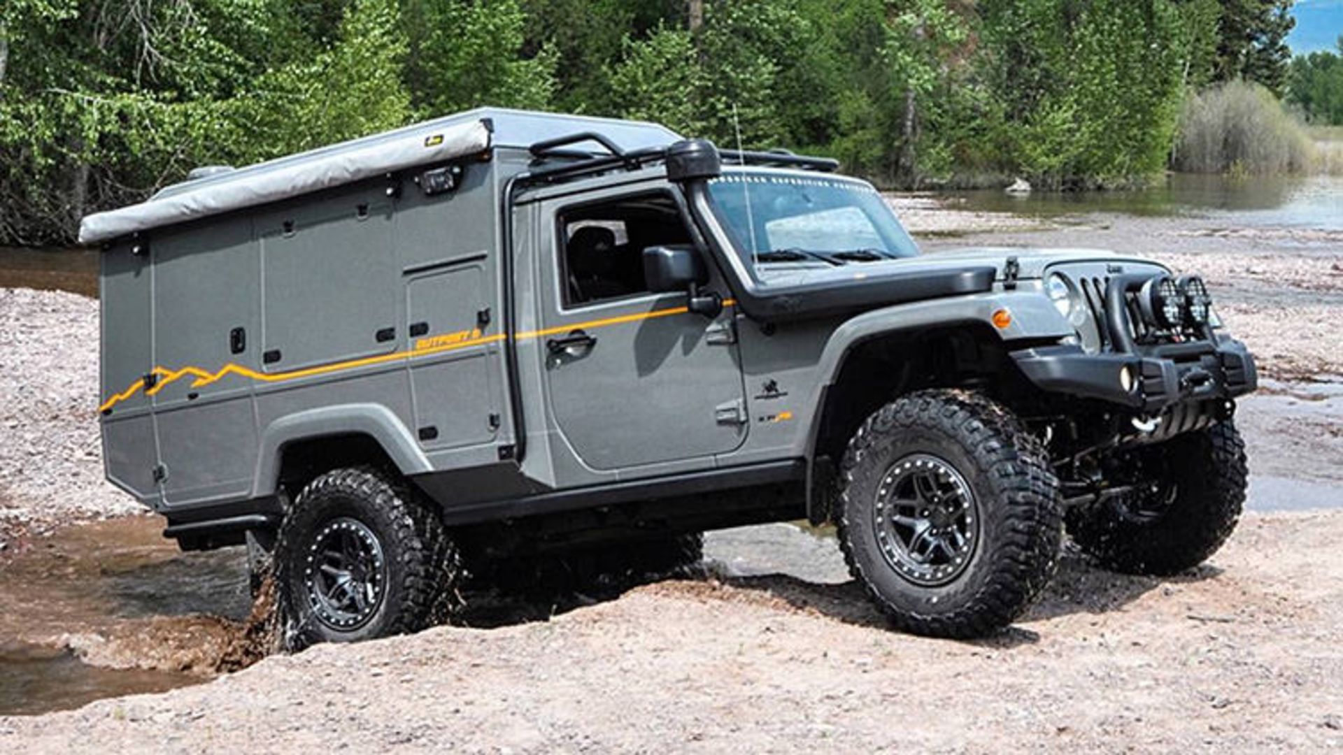 Jeep Wrangler Outpost II Concept / ون مفهومی جیپ رانگلر اوت‌پست