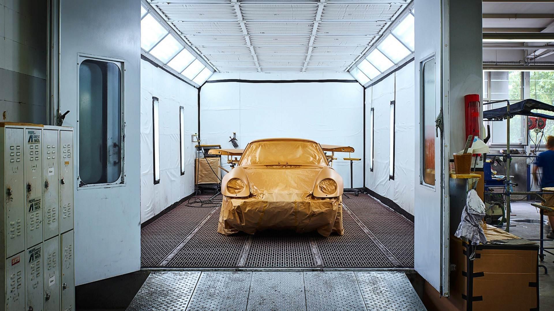 Porsche 911 Gold 993