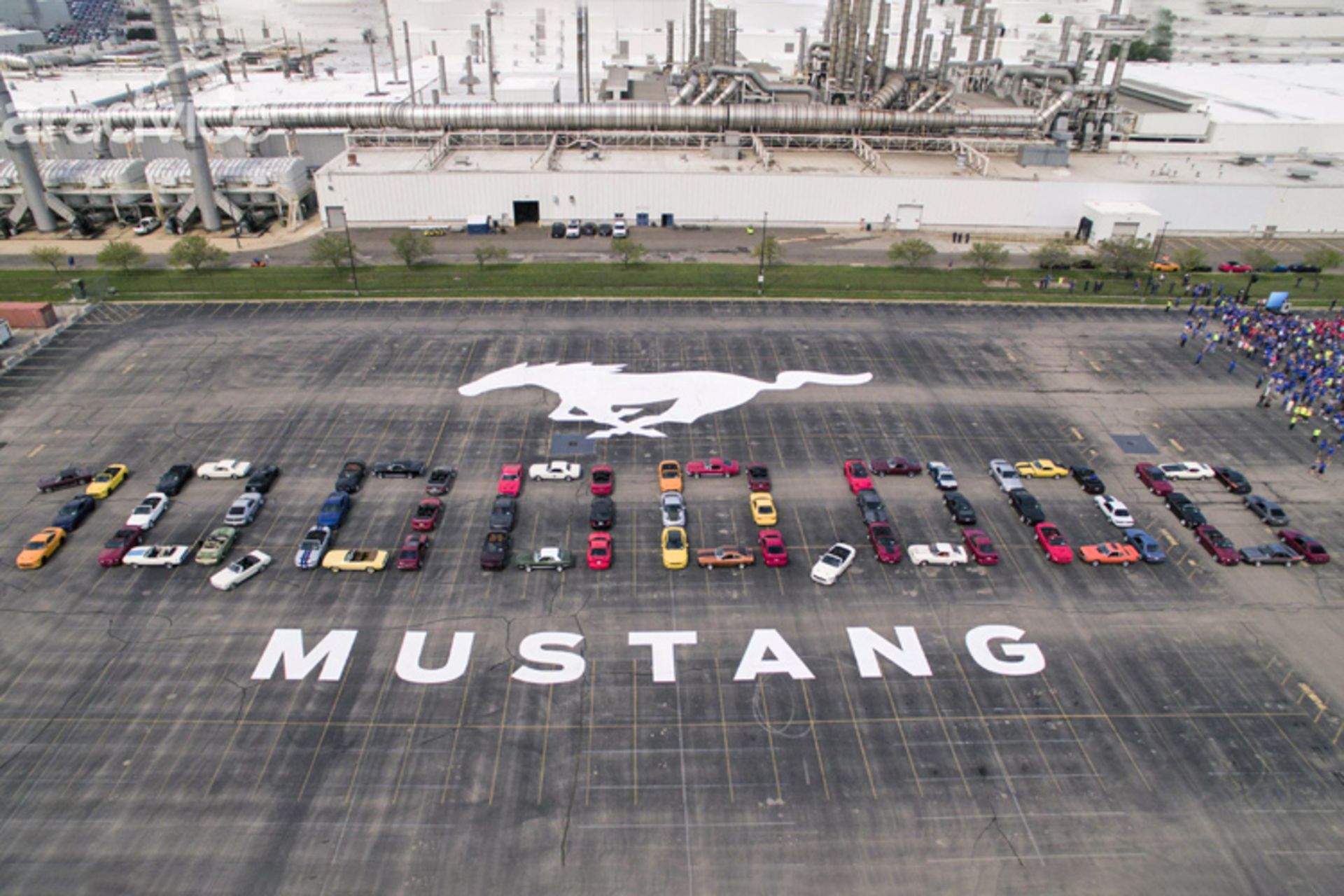 mustang 10 million 