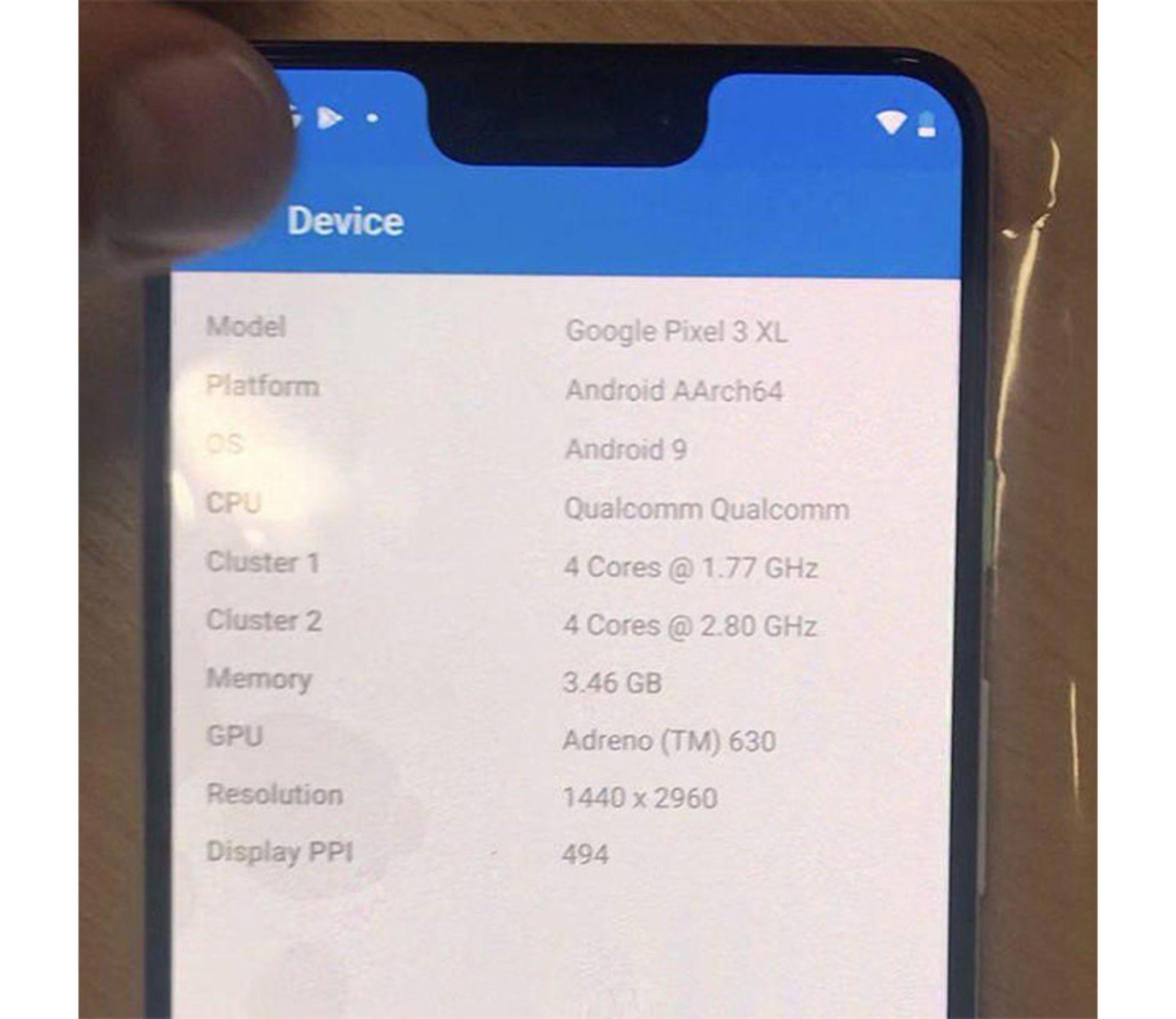 گوگل پیکسل 3 ایکس ال / Google Pixel 3 XL