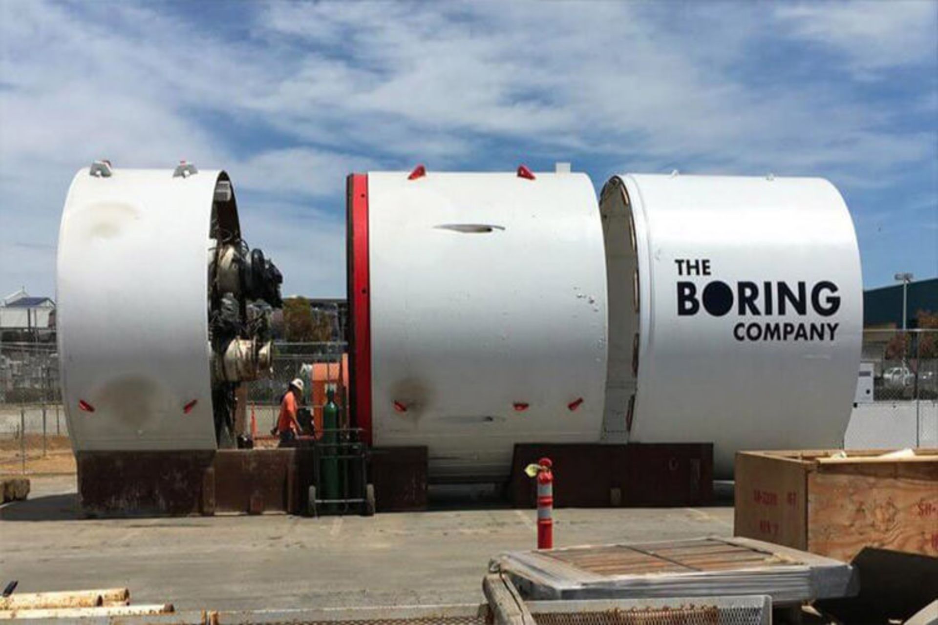boring machine