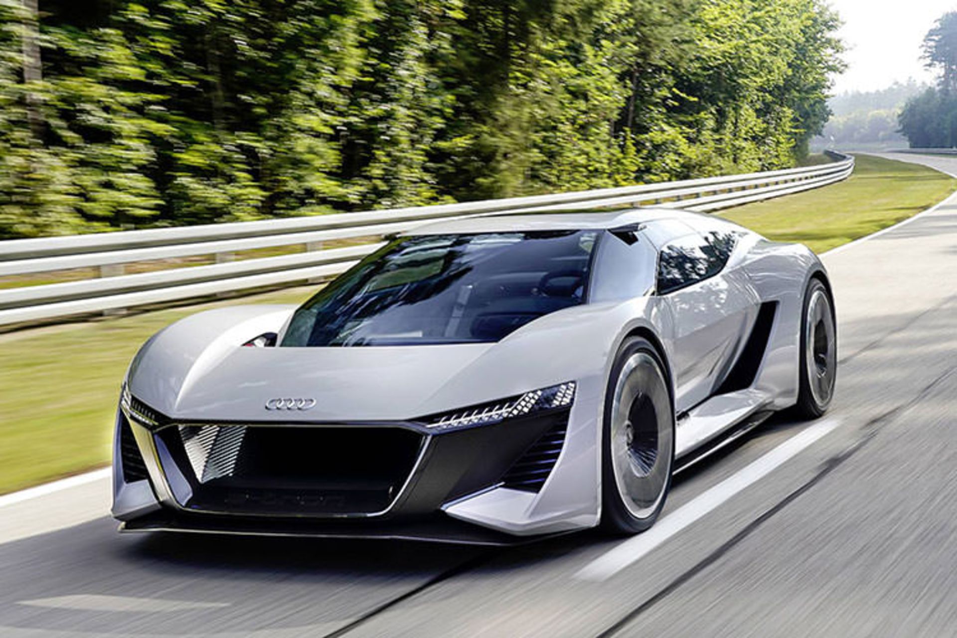 Audi PB 18 e-tron / خودروی مفهومی برقی آئودی PB18 ای-ترون