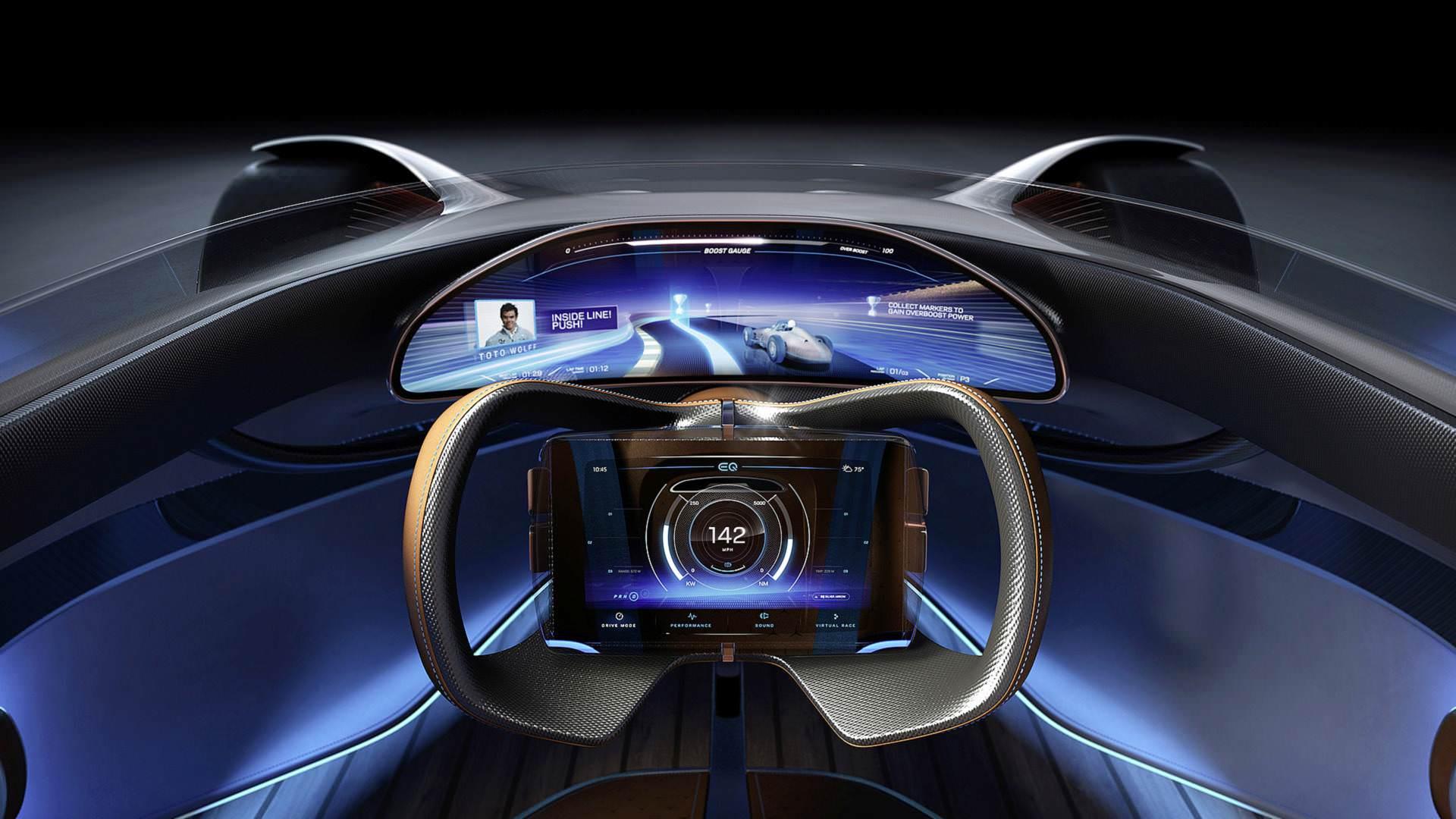 Mercedes Benz EQ Silver Arrow Concept