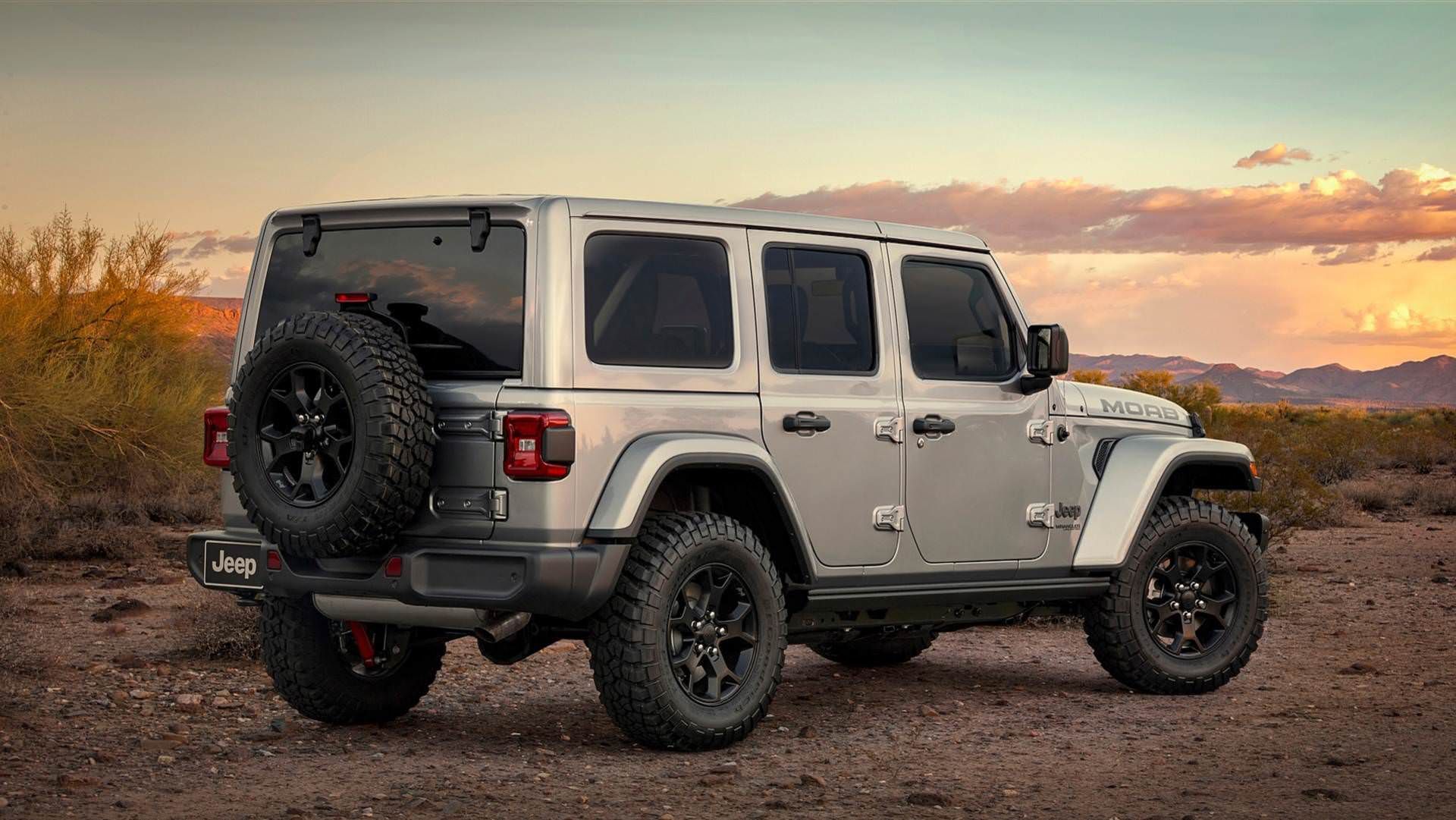 مرجع متخصصين ايران Jeep Wrangler Moab Edition / خودروي آف‌رود جيپ رانگلر نسخه موآب